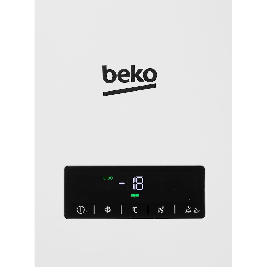 BEKO Gefrierschrank »RFNE448E45W«, 192 cm hoch, 70 cm breit