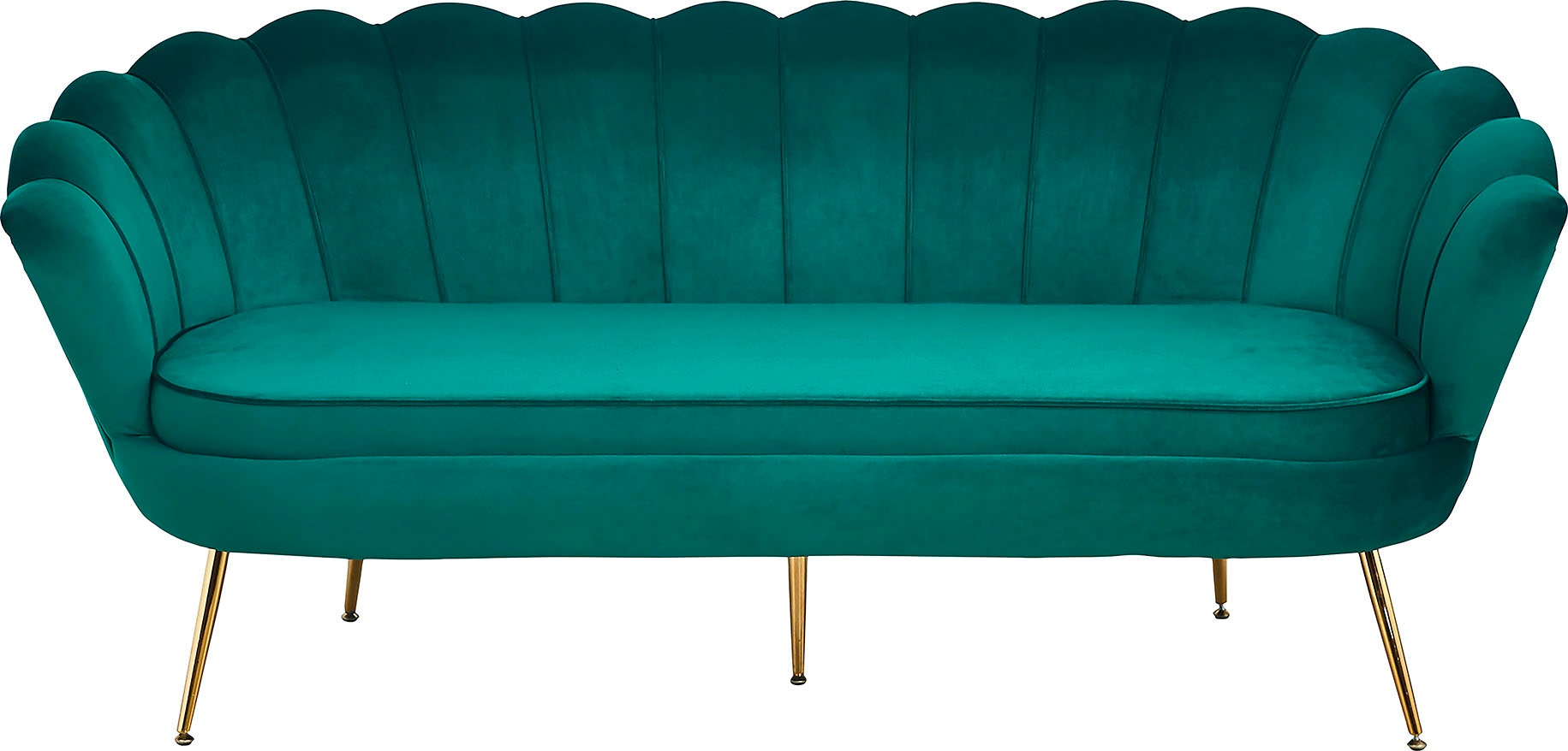 SalesFever 3-Sitzer "Clam Komfortsofa", Extravagantes Muscheldesign: 180 cm günstig online kaufen