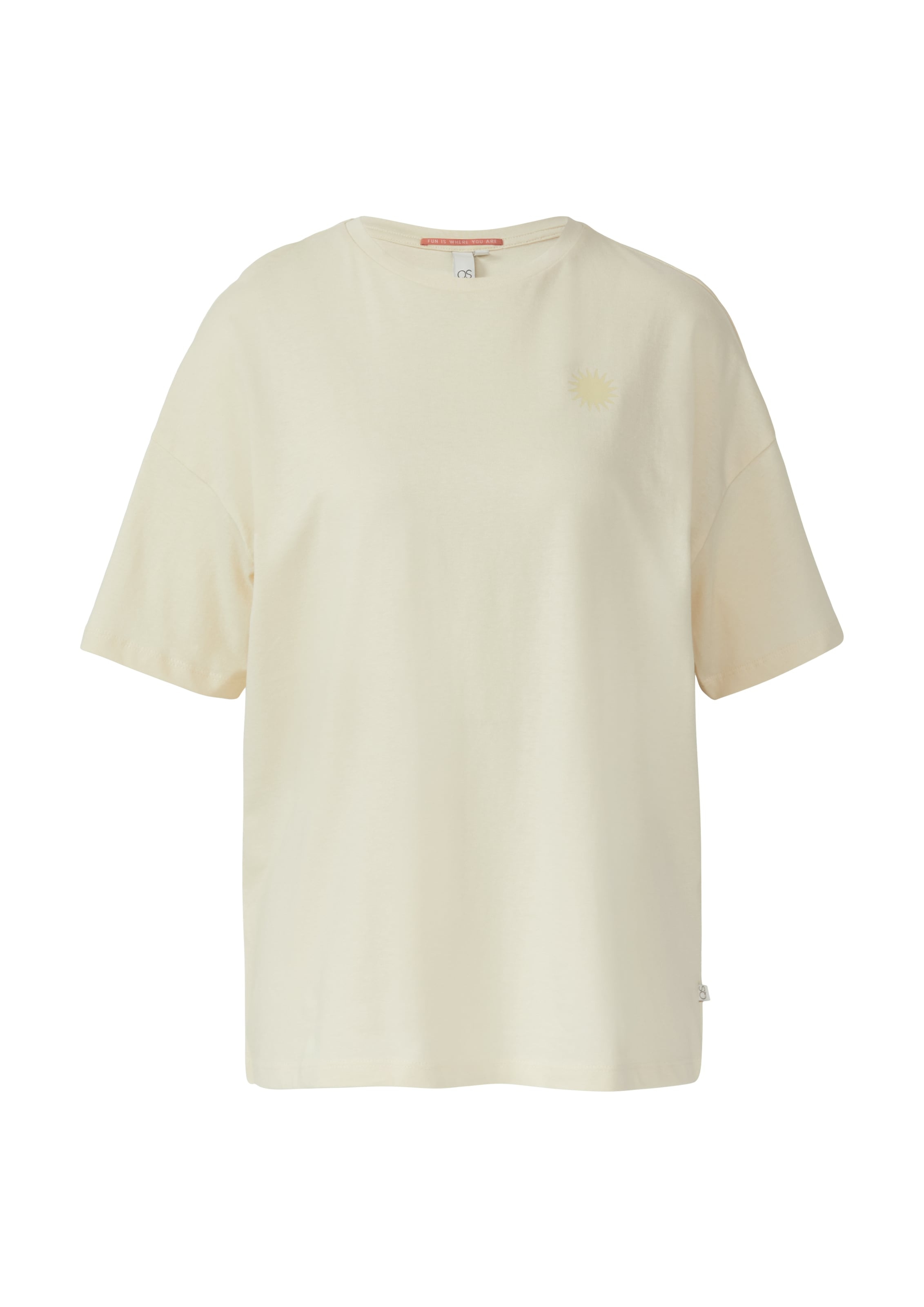 QS T-Shirt, mit Rückenprint