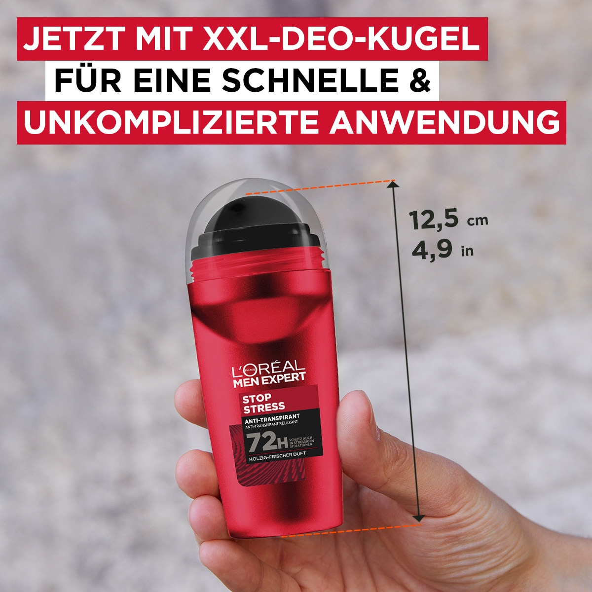 L'ORÉAL PARIS MEN EXPERT Deo-Roller »Deo Roll-on Ultimate Control« mit hoher Zuverlässigkeit