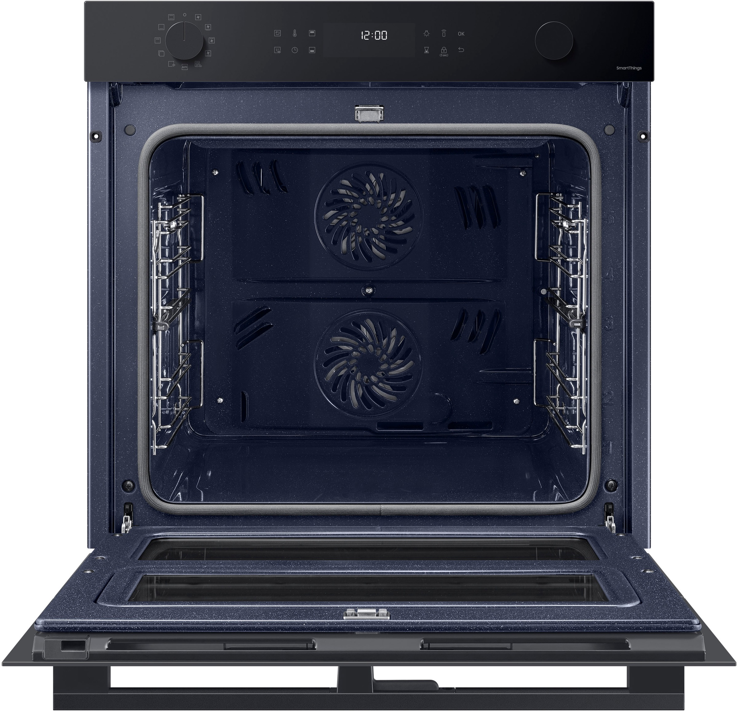 Samsung Einbaubackofen Serie 4 »NV7B45502AK/U1«, Pyrolyse-Selbstreinigung, Dual Cook Flex