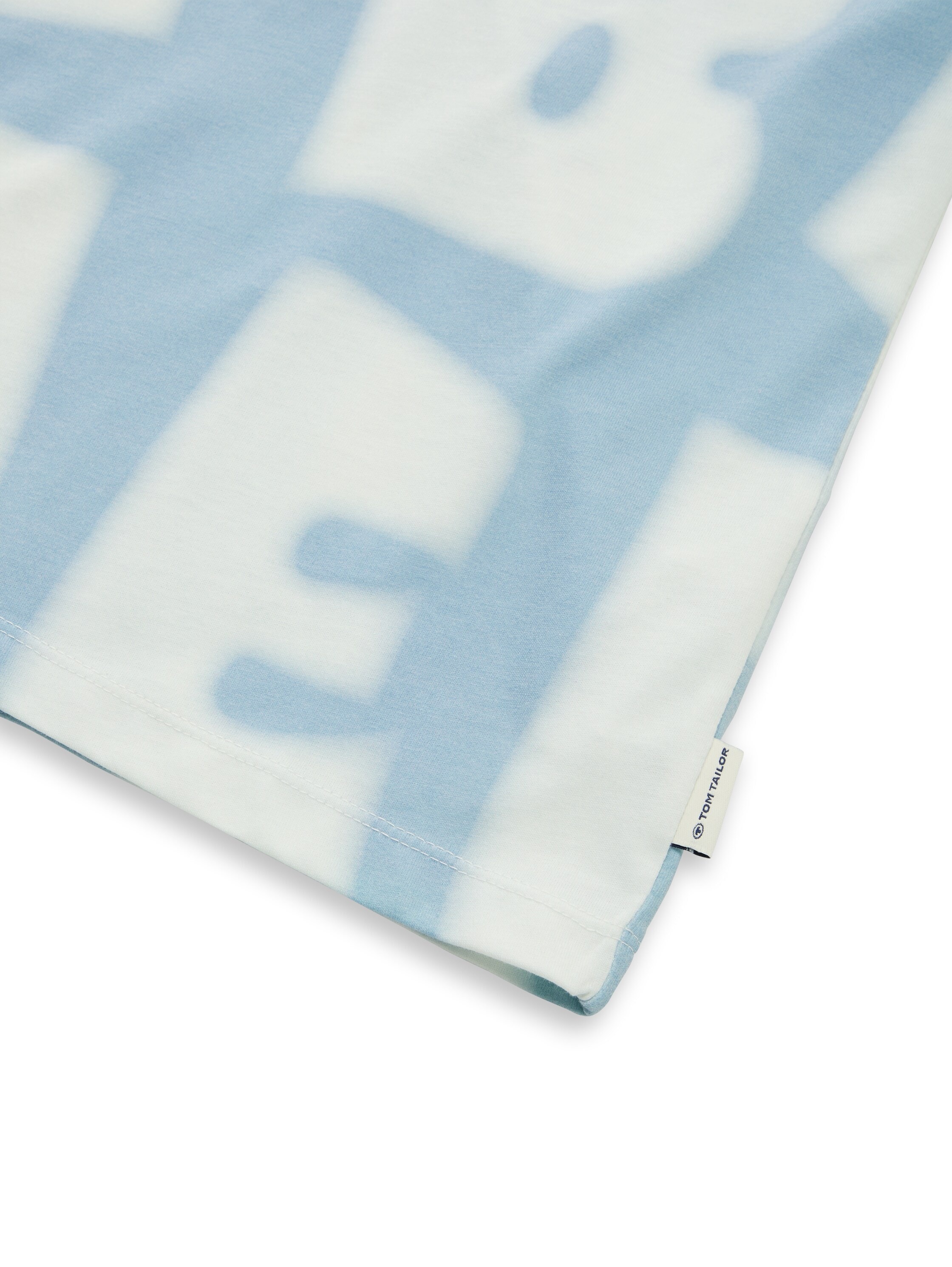 TOM TAILOR T-Shirt mit All-Over Print