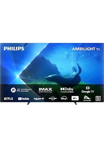 Philips OLED-Fernseher »77OLED808/12« 194 cm/7...
