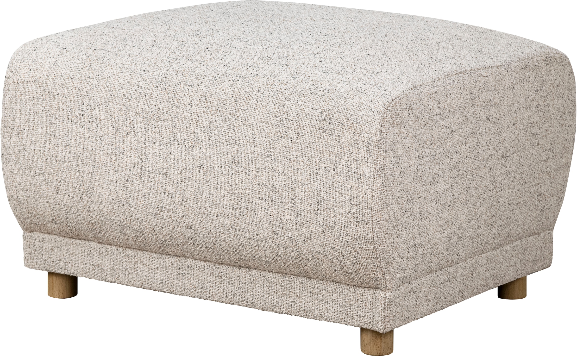Home affaire Polsterhocker »LEMPS«, klein passend zur Serie, B/T/H: 70/70/46 cm
