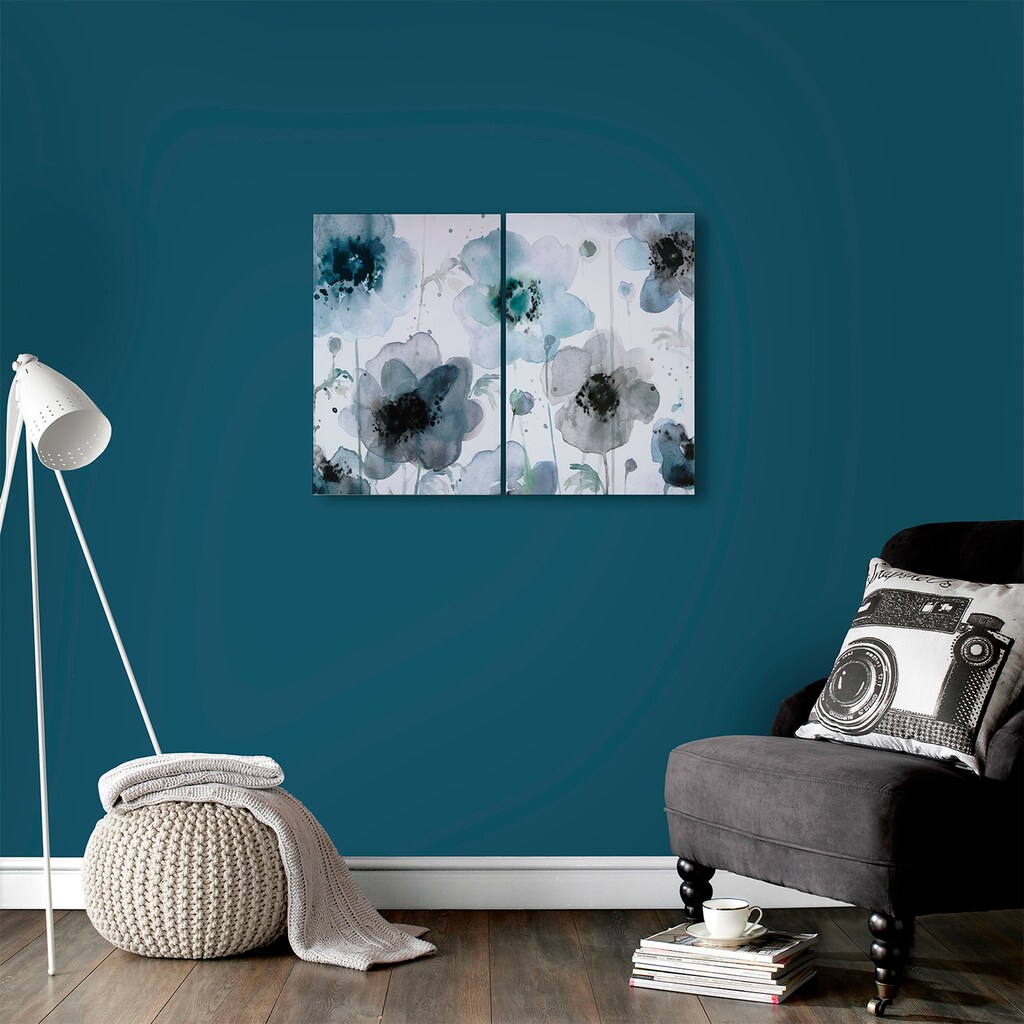 Art for the home Mehrteilige Bilder »Art for the Home Leinwandbild Set of 2 - Blumen - 60x40 cm«, (Set, 2 St.)