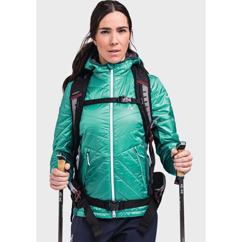 Schöffel Outdoorjacke »Hybrid Jacket Stams L«, mit Kapuze