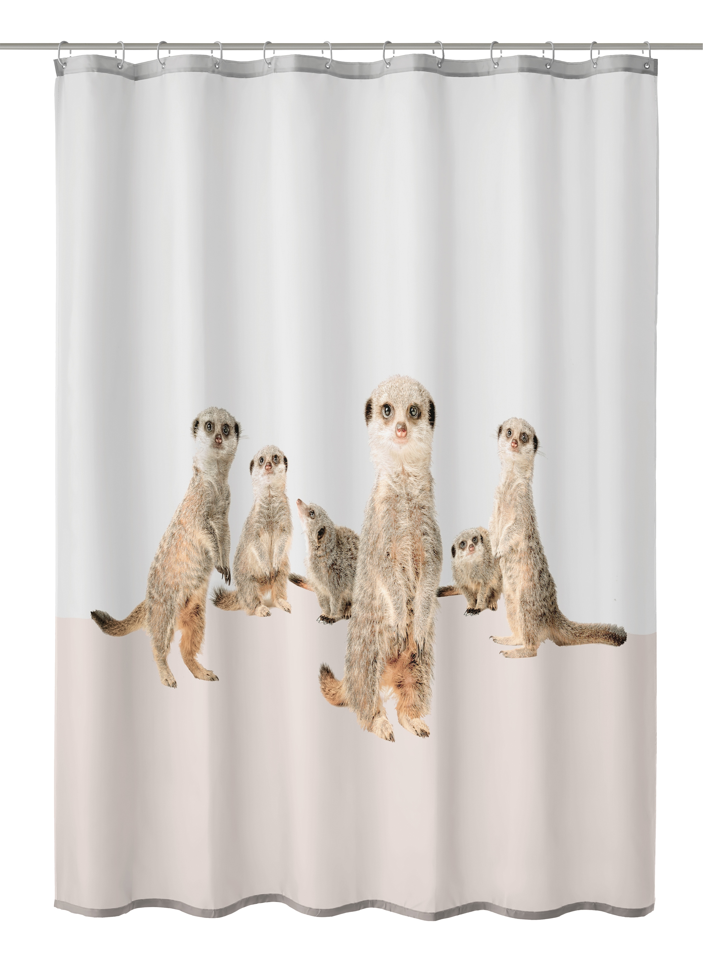 Kleine Wolke Duschvorhang »Surie« Breite 180 cm Set, 