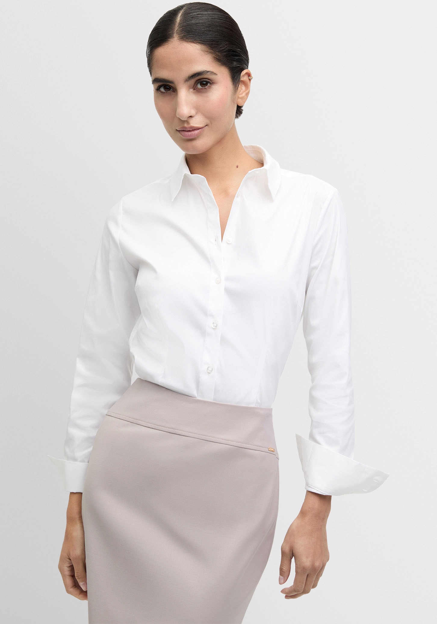 Cinque Hemdbluse "CIBRAVO", Mit Markenlabelplättchen am Saum günstig online kaufen