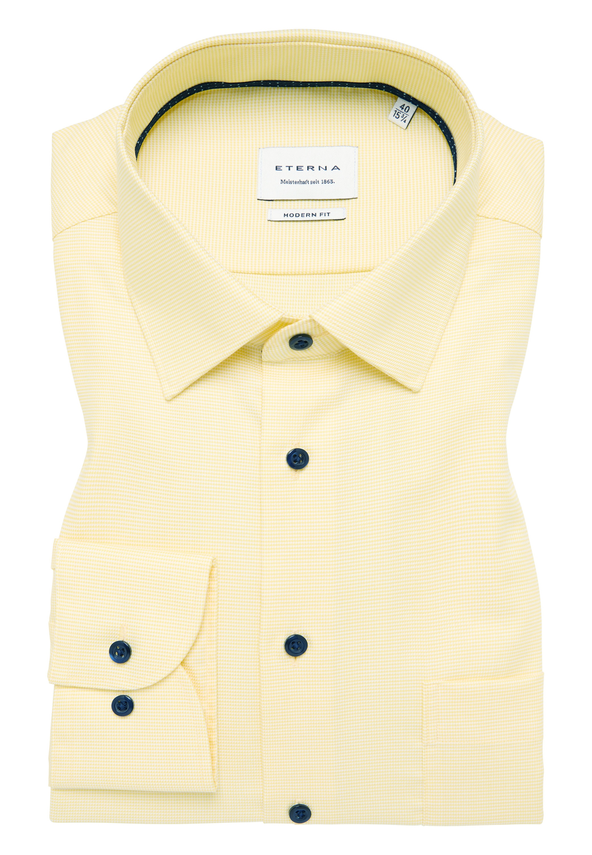Eterna Langarmhemd »MODERN FIT«, NON IRON (bügelfrei)