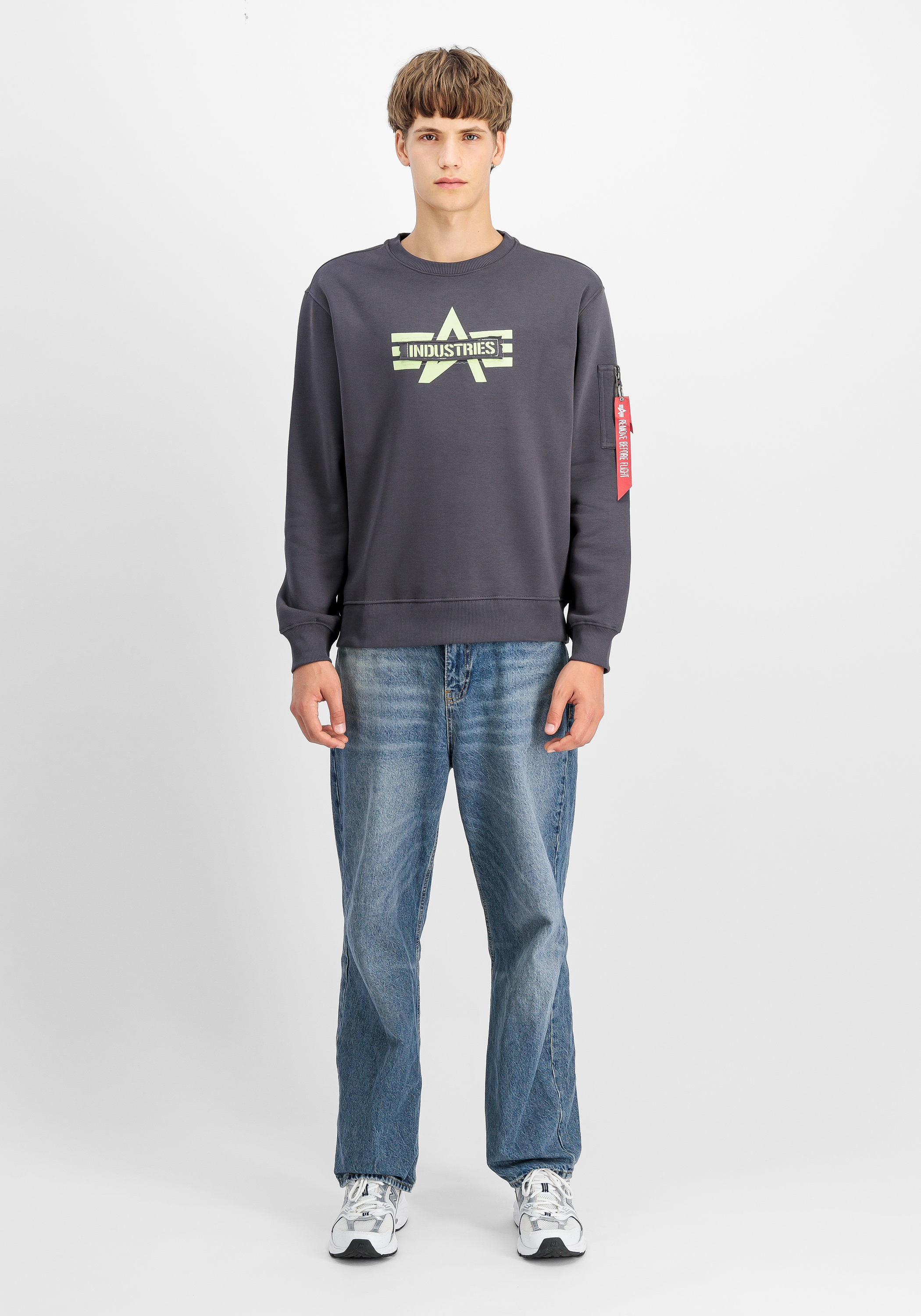 Alpha Industries Sweater »Logo Edge Sweatshirt«