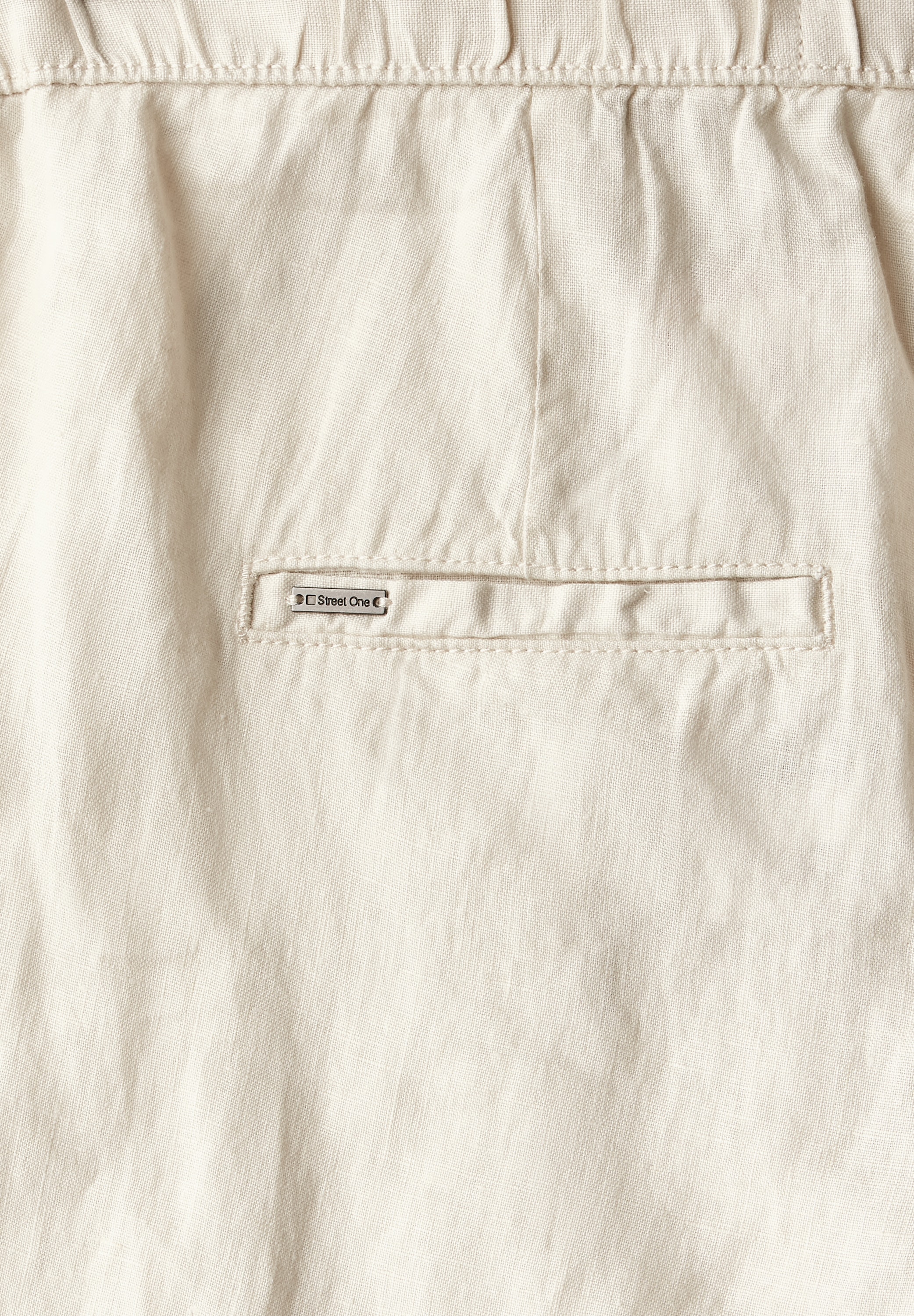 STREET ONE Paperbag-Hose, mit elastischem Bund