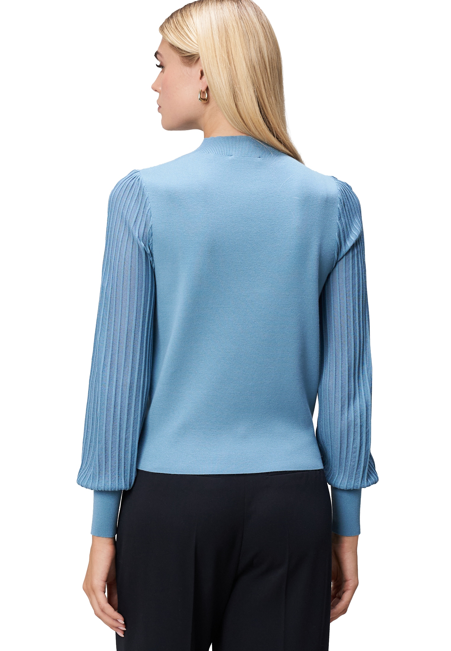 Zero Strickpullover »Damen mit transparenten Ärmeln« 1 Stk. weiteres Detail