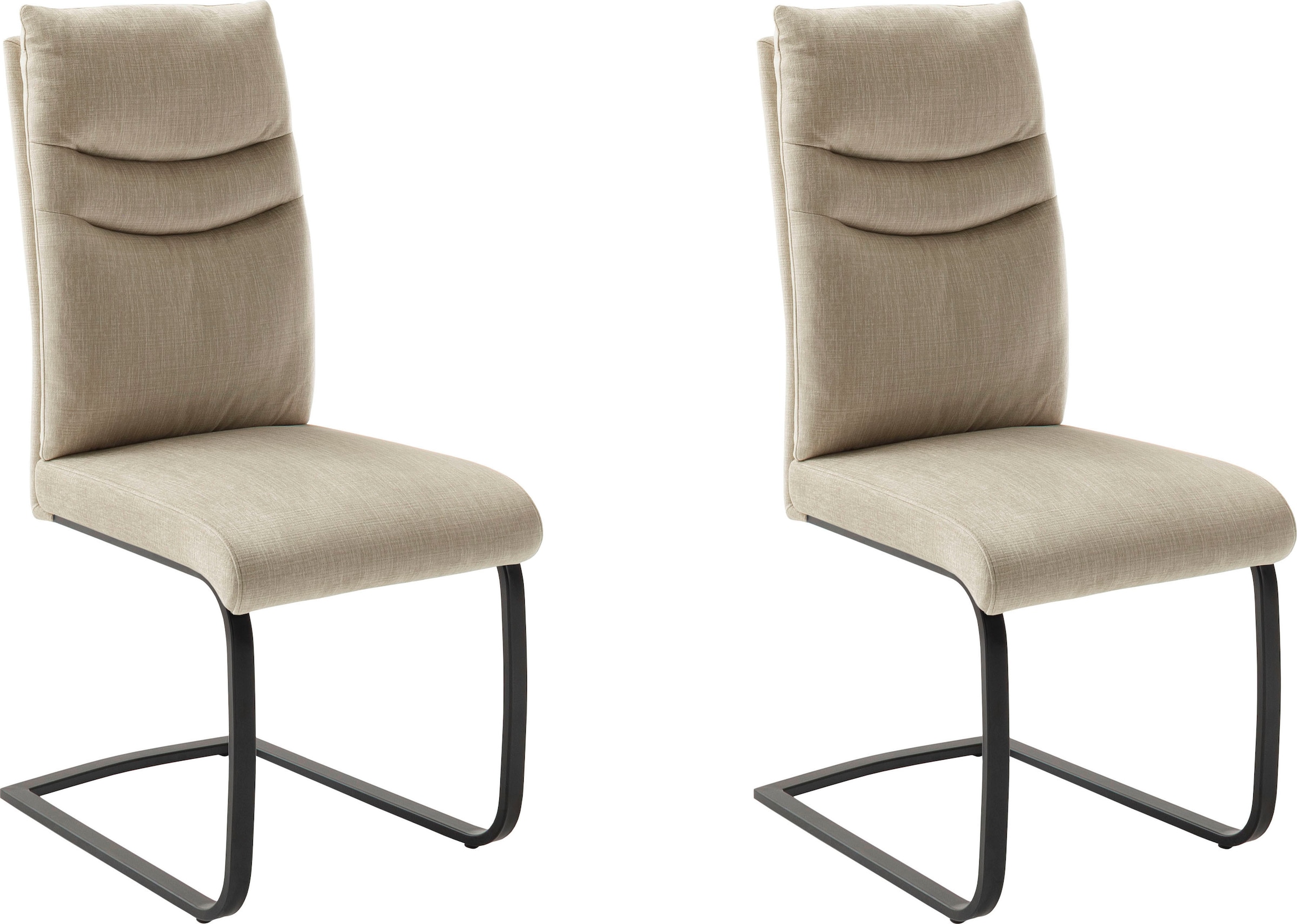MCA furniture Freischwinger "Gibara Schwingstuhl 2er Set" (Set) 2 Stk. Velo günstig online kaufen
