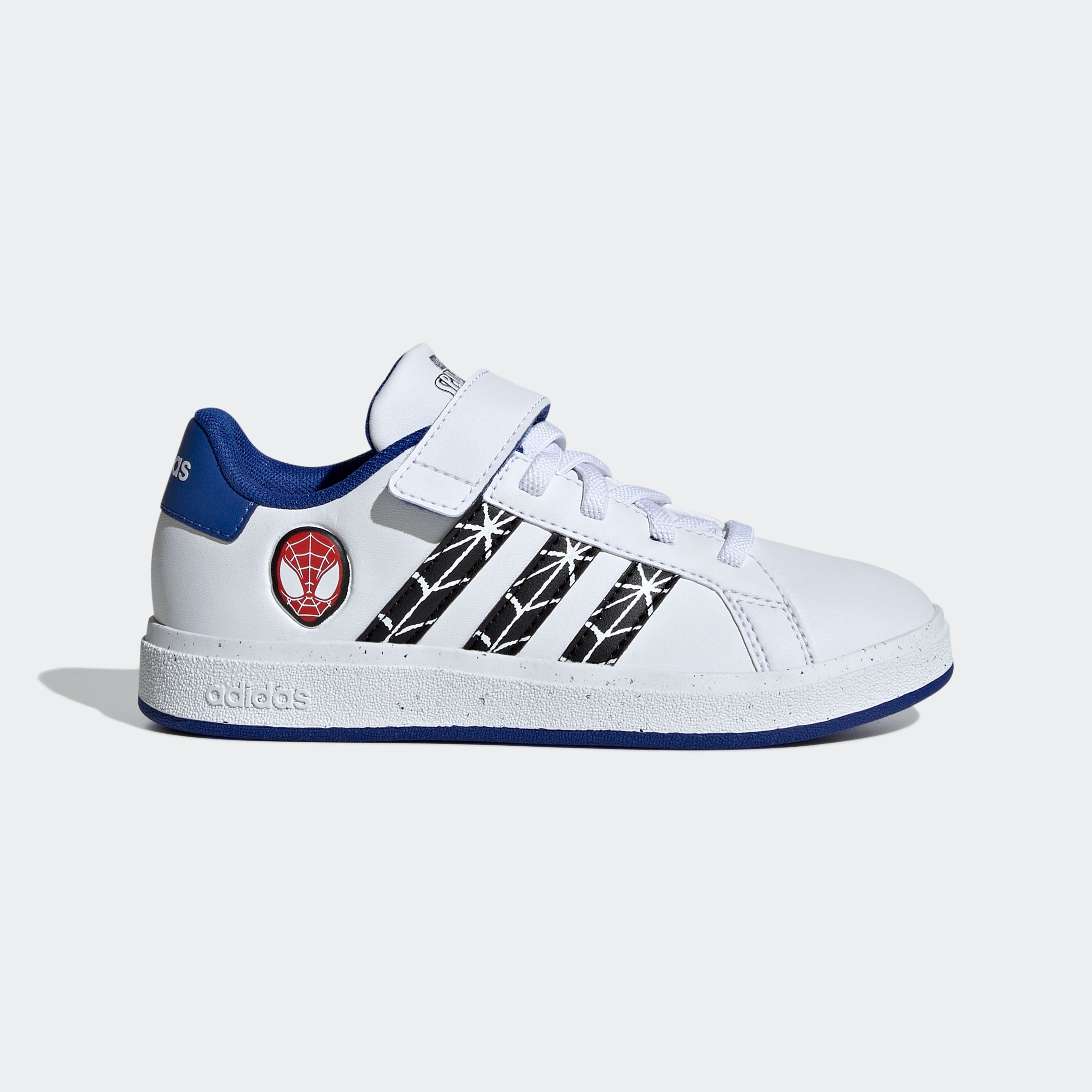 adidas Sportswear Sneaker »ADIDAS MARVEL SPIDER-MAN KIDS GRAND COURT SCHUH«, Design auf den Spuren des adidas Superstar