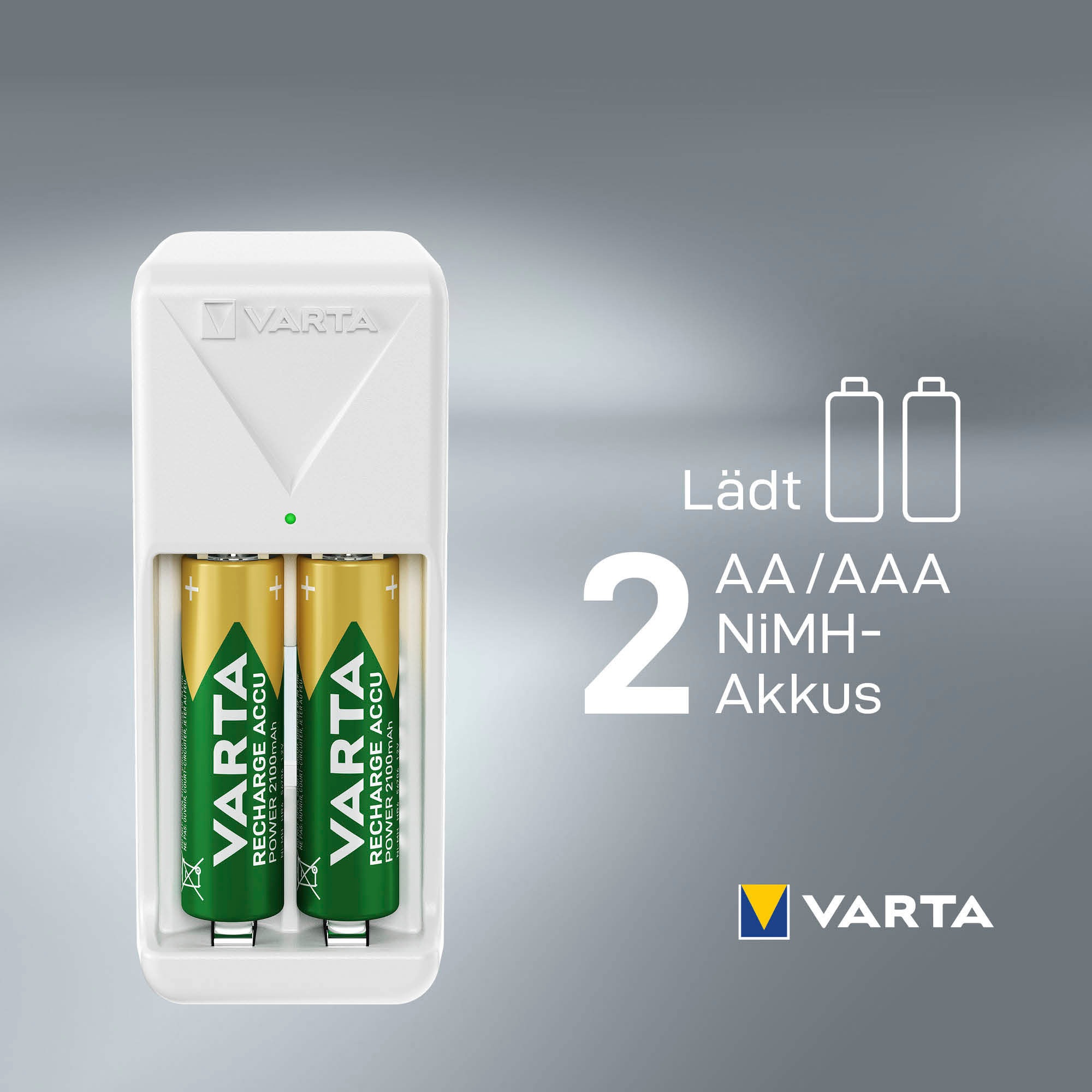 VARTA Batterie-Ladegerät »Mini Charger«, (1 St.)