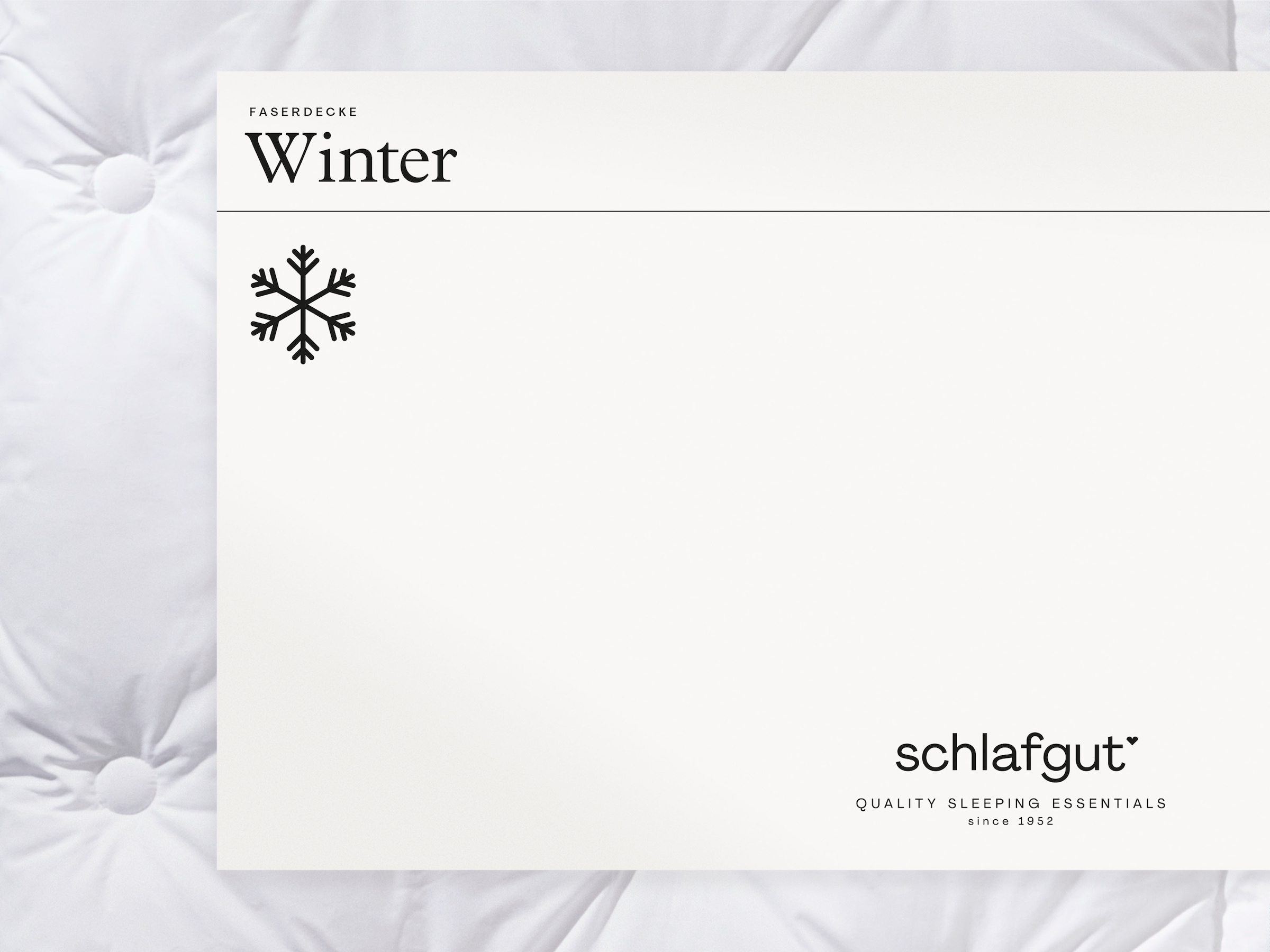 Schlafgut Microfaserbettdecke »Pure«, warm, (1 St.), Bettdecke in 135x200 cm und weiteren Größen, für Sommer oder Winter