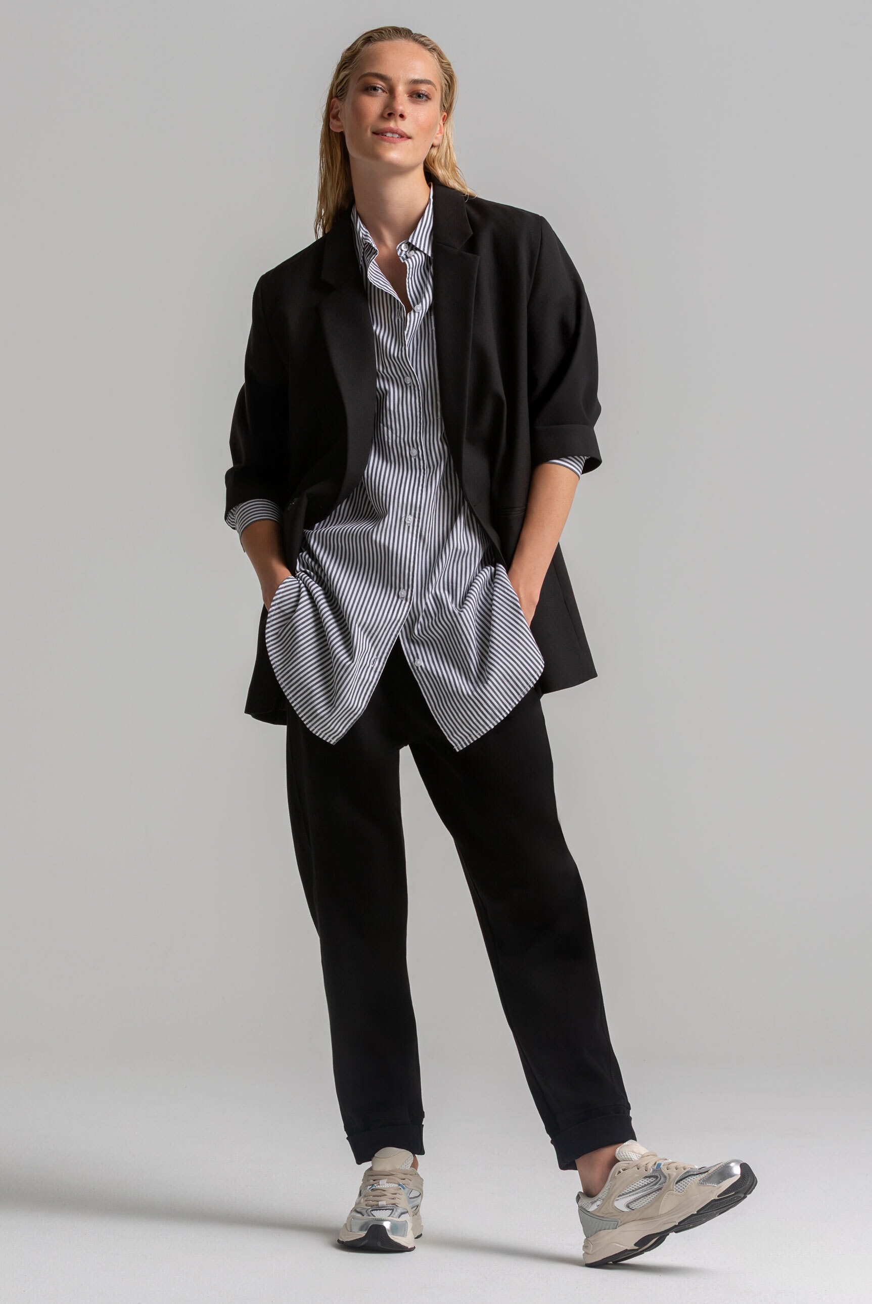 SENSES.THE LABEL mit Reverskragen