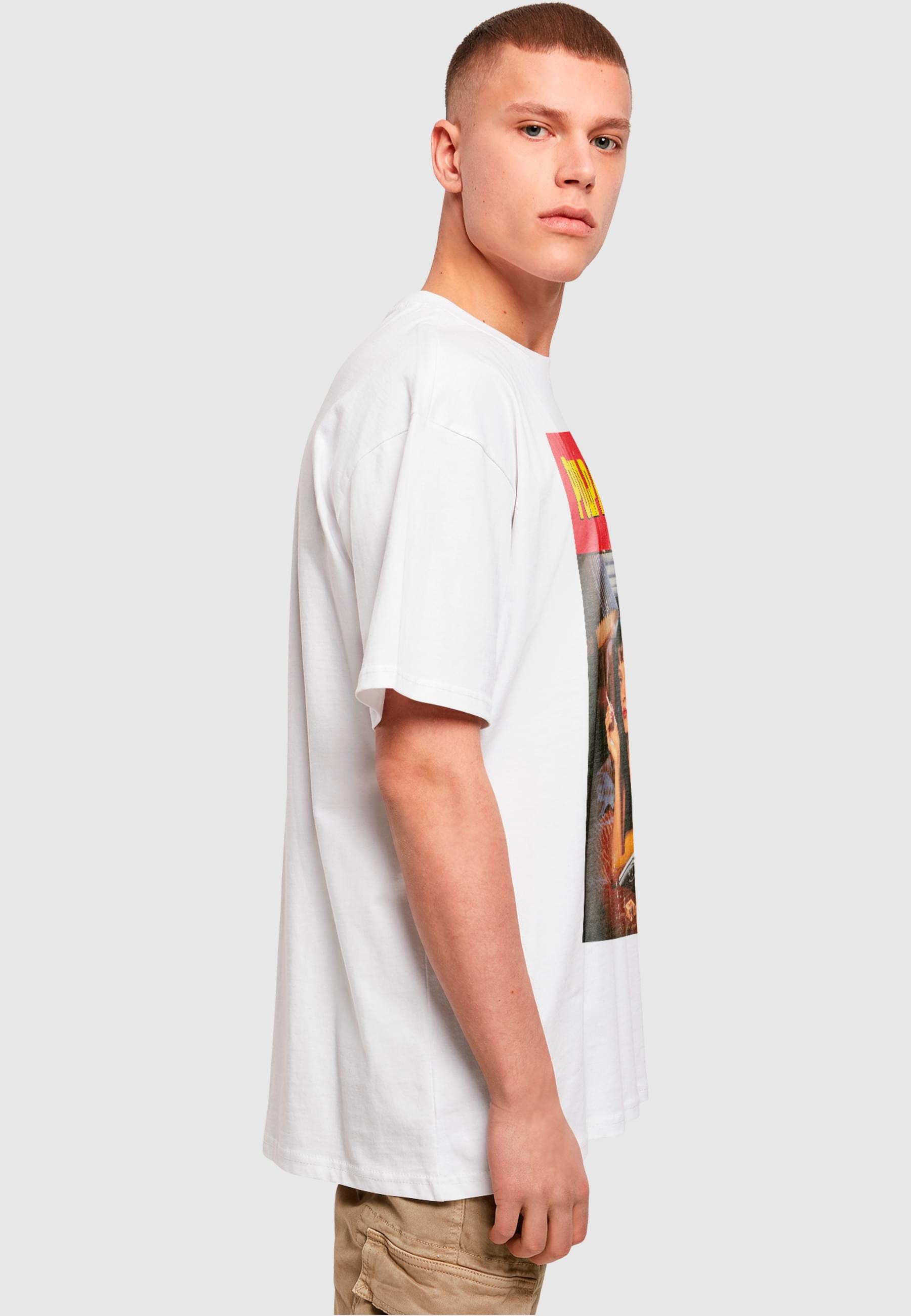 Merchcode T-Shirt »Merchcode Herren Pulp Fiction Poster Oversize Tee«, (1 tlg.)