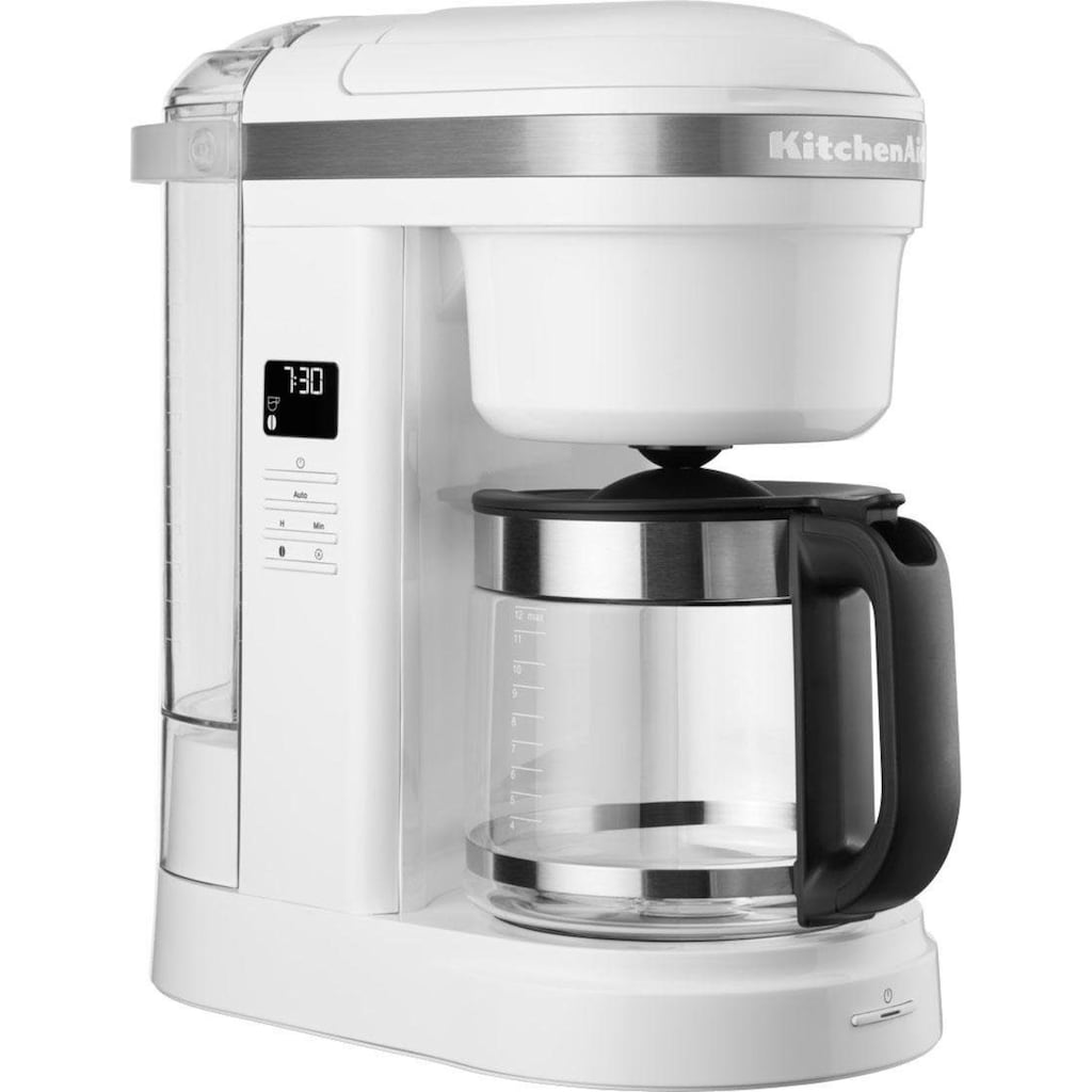 KitchenAid Filterkaffeemaschine »5KCM1208EWH WEISS«, 1,7 l Kaffeekanne