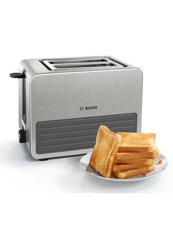 BOSCH Toaster »TAT7S25« 2 kurze Schlitze dėl...