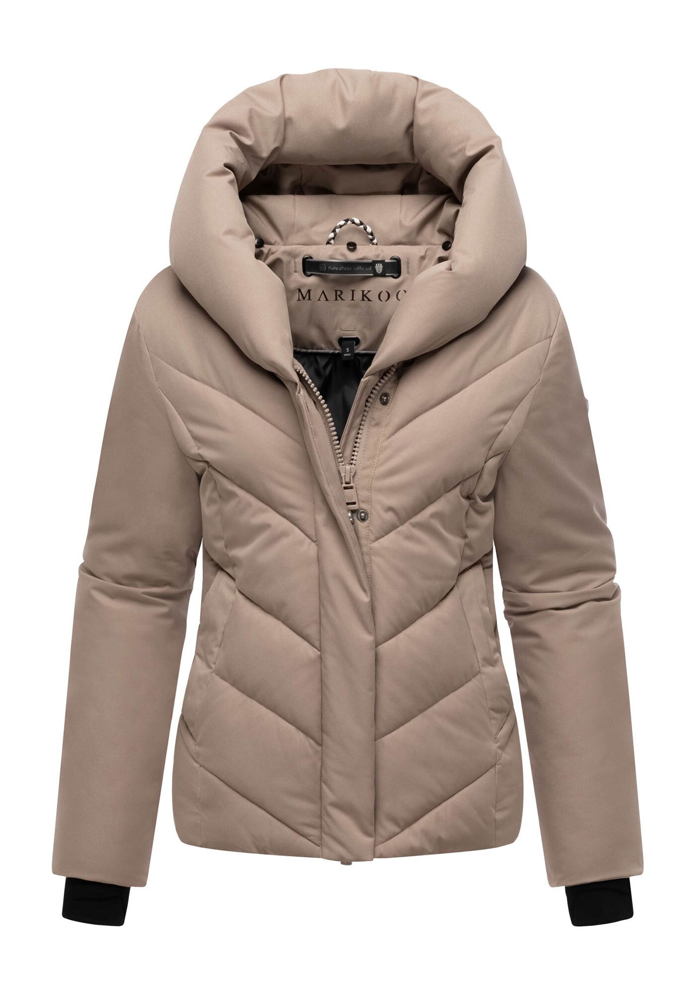 Marikoo Winterjacke »Nadiraa«, 2-in-1 Funktion Herausnehmbare Polyester-Innenteil