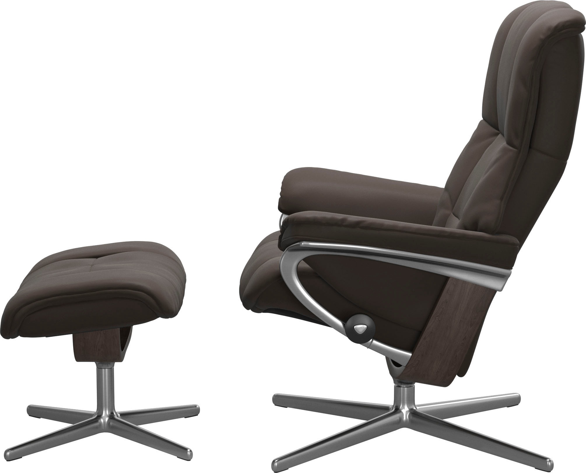 Stressless® Relaxsessel »Mayfair«, mit Cross Base, Größe S, M & L, Holzakzent Wenge