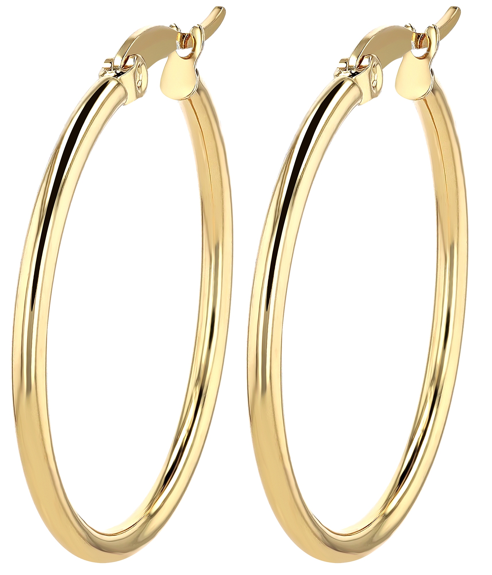 Adelia´s Paar Creolen "Damen Ohrringe – Creole aus Edelstahl" Ideal als Ges günstig online kaufen