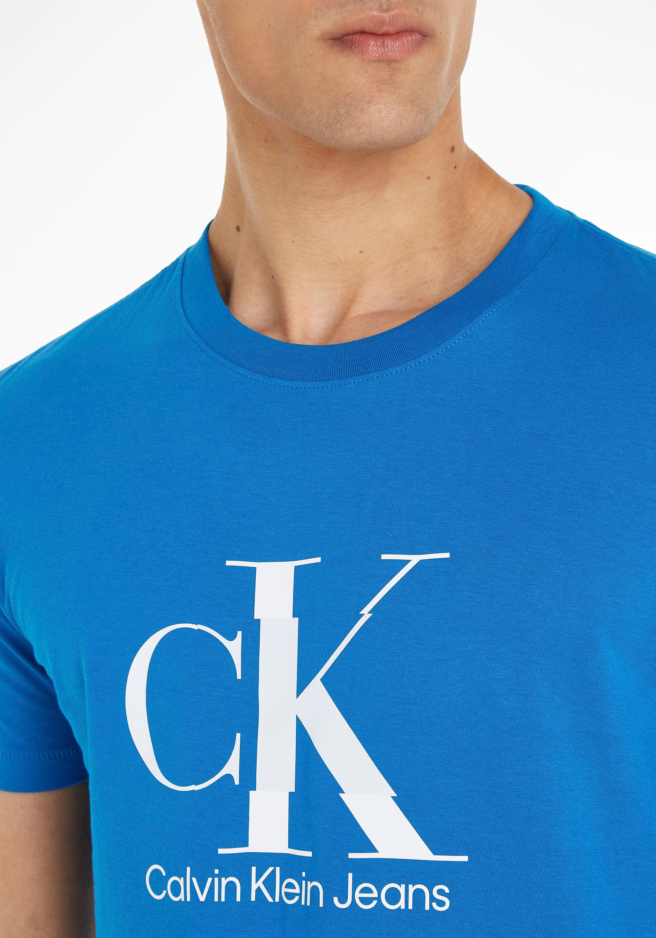 Logoprint Jeans Kurzarmshirt, Klein kaufen BAUR Klein Calvin | Jeans mit Calvin ▷