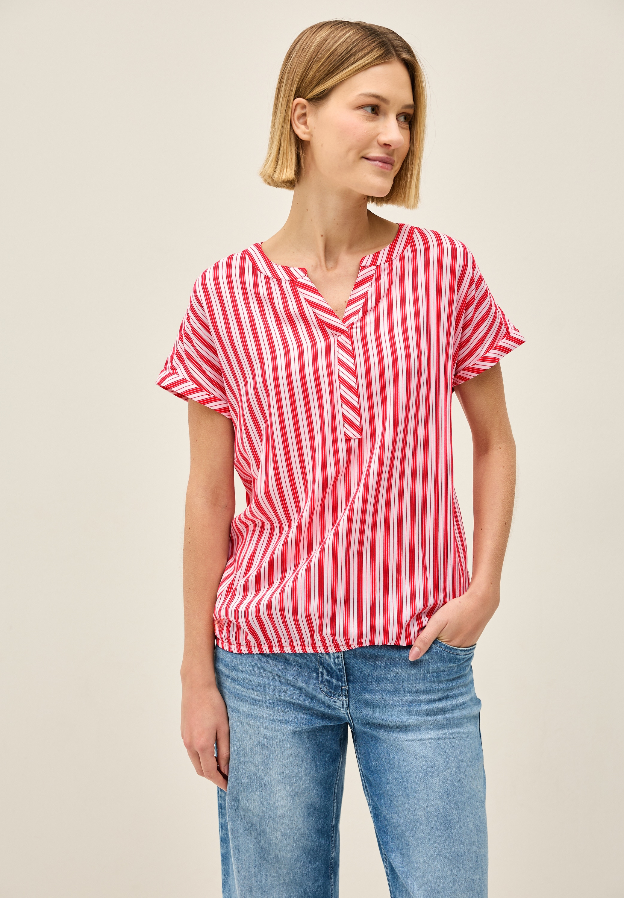 Cecil Shirtbluse 2in1 Optik günstig online kaufen