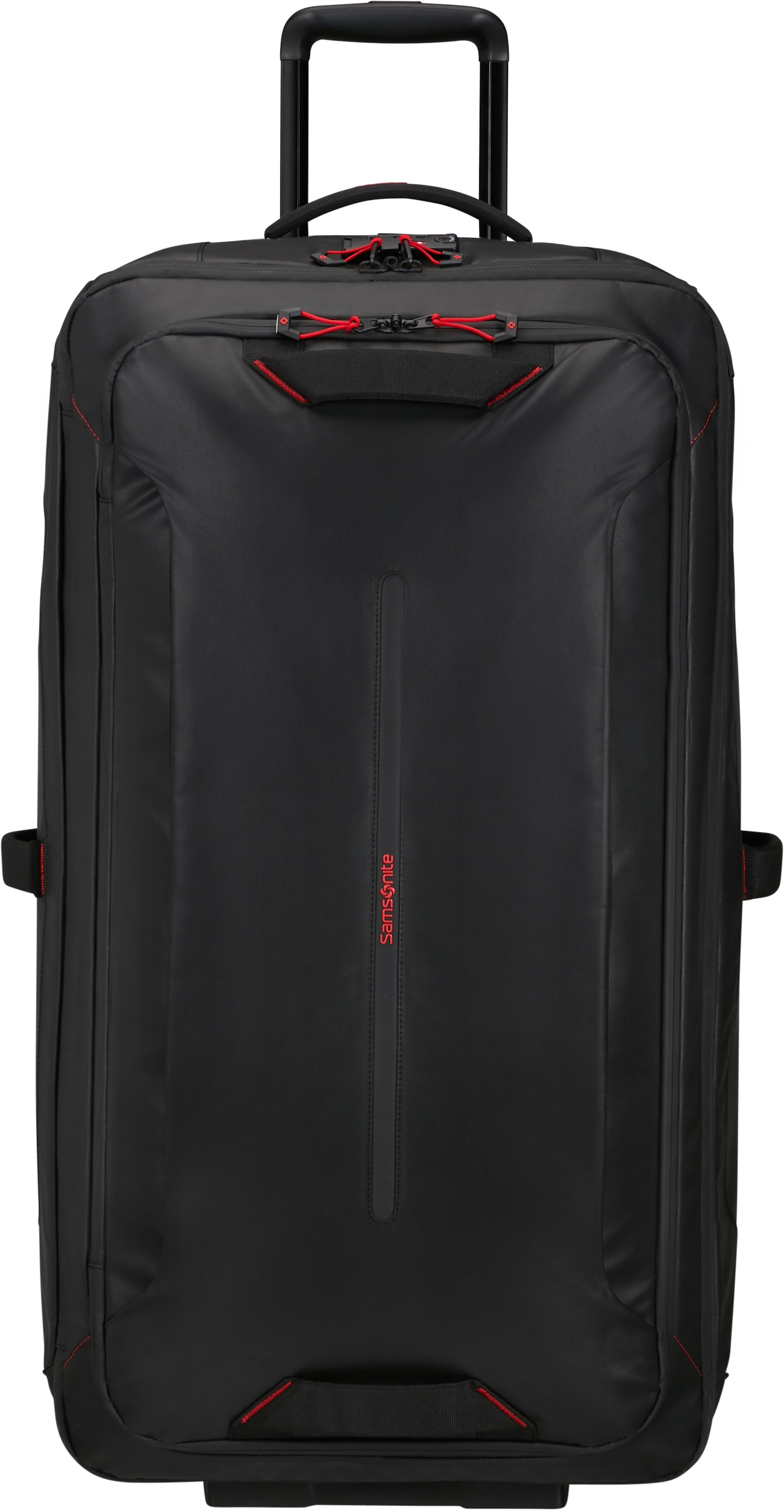 Samsonite Reisetasche »Ecodiver, 79 cm, Black«, kaufen Trolley- mit aus Material | und BAUR Rucksackfunktion; recyceltem teilweise