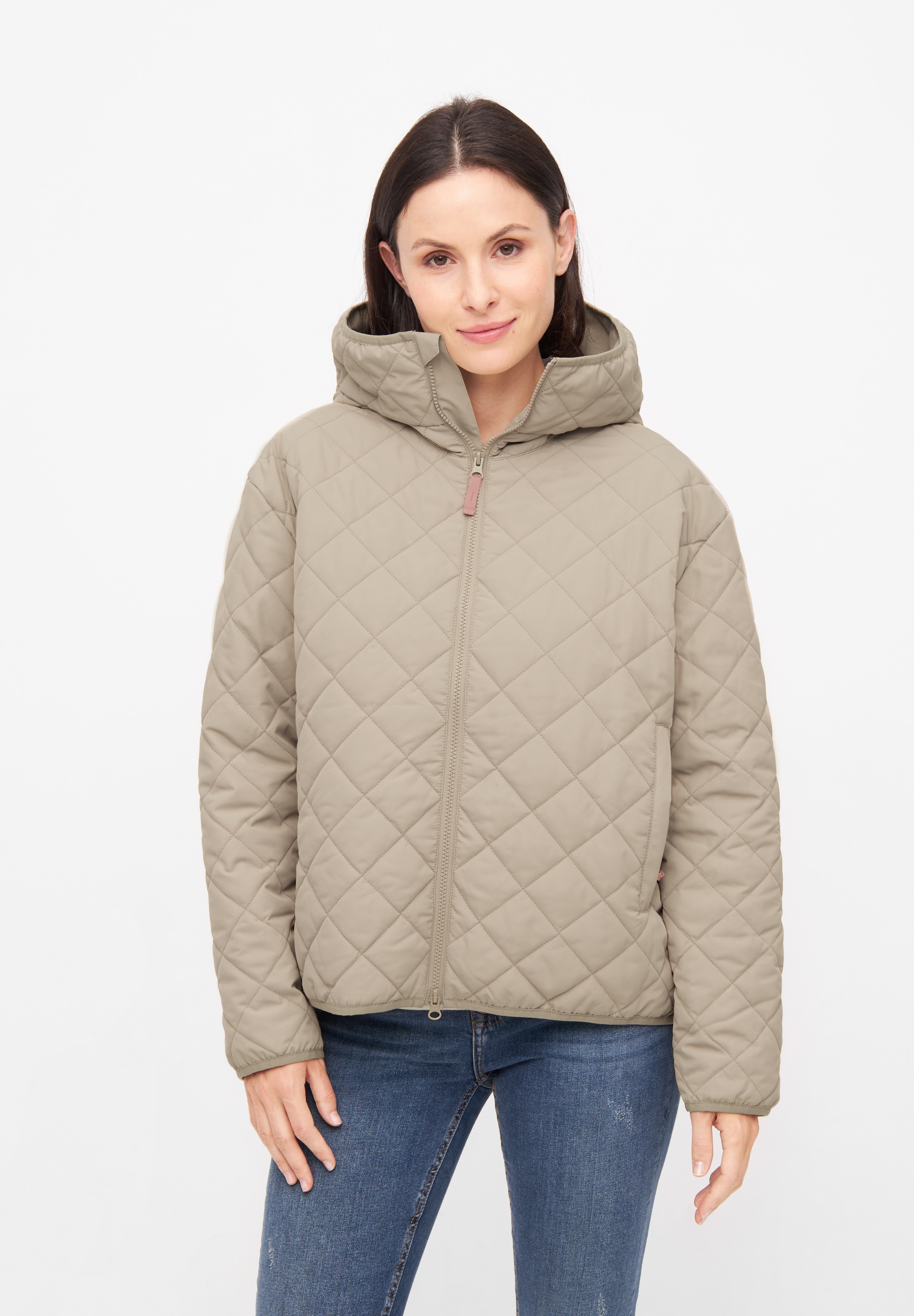 Derbe Steppjacke "Quiltby Short", mit Kapuze, Wasserabweisend, Kapuze, 2-We günstig online kaufen