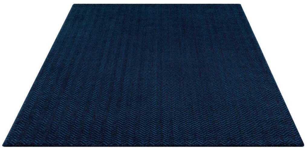 Carpet City Teppich "Friseé-Teppich FANCY805" rechteckig 12 mm Höhe Läufer, günstig online kaufen