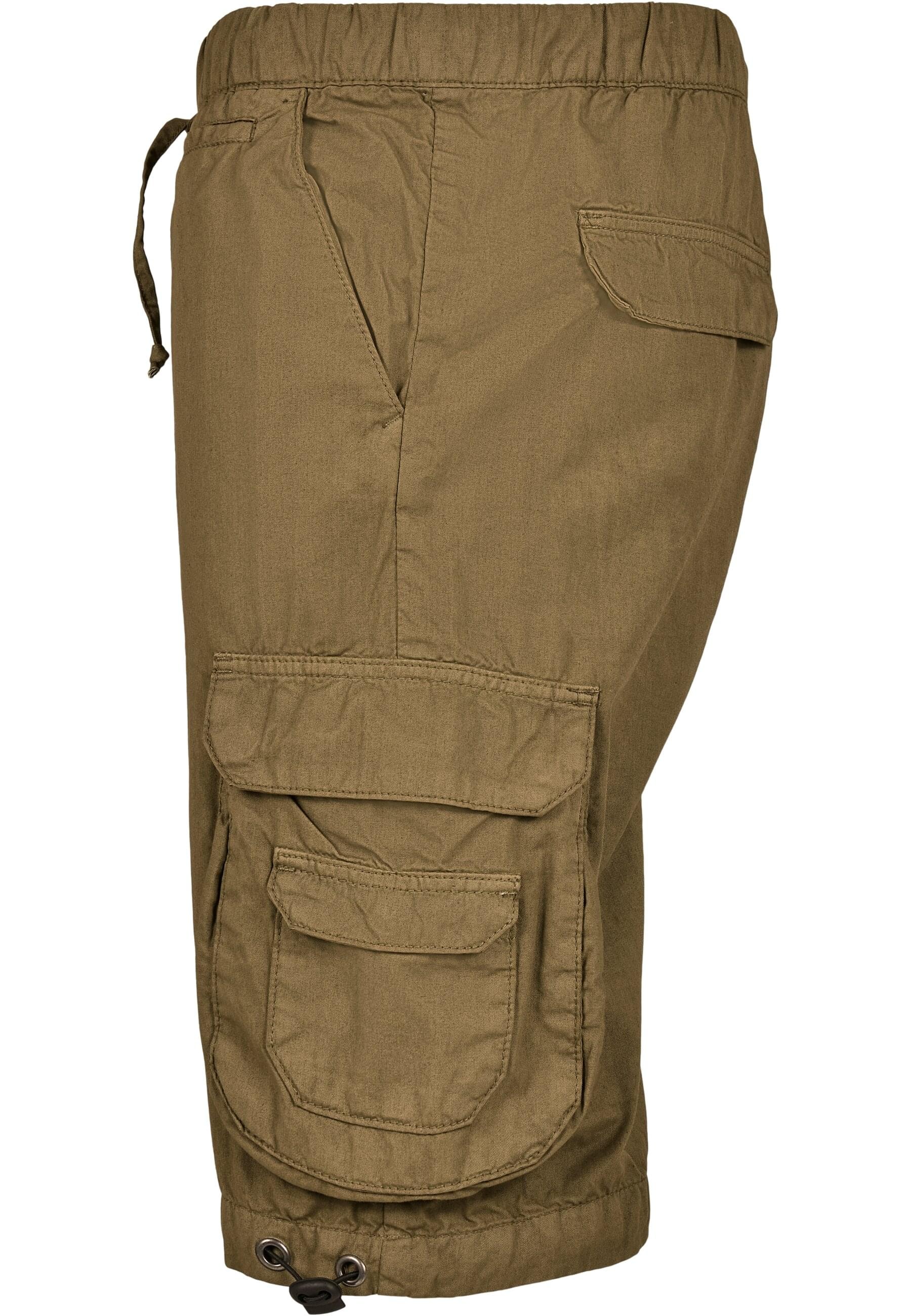 URBAN CLASSICS Stoffhose »Urban Classics Herren Double Pocket Cargo Shorts«, (1 tlg.)