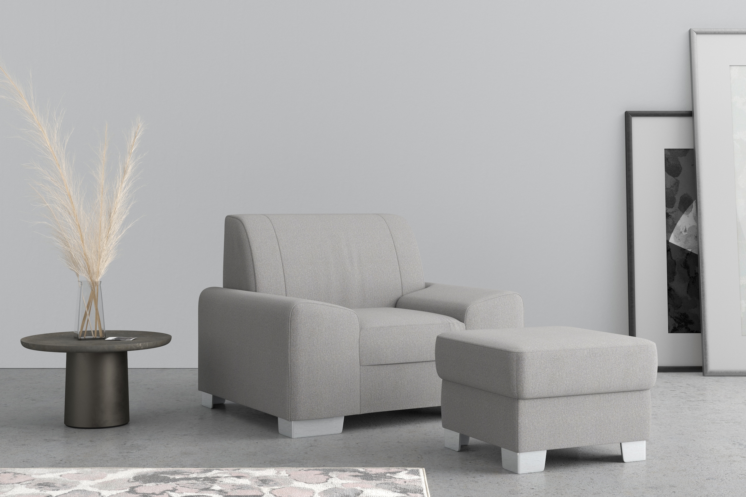 DOMO collection Sessel »Anzio«, wahlweise mit Federkern