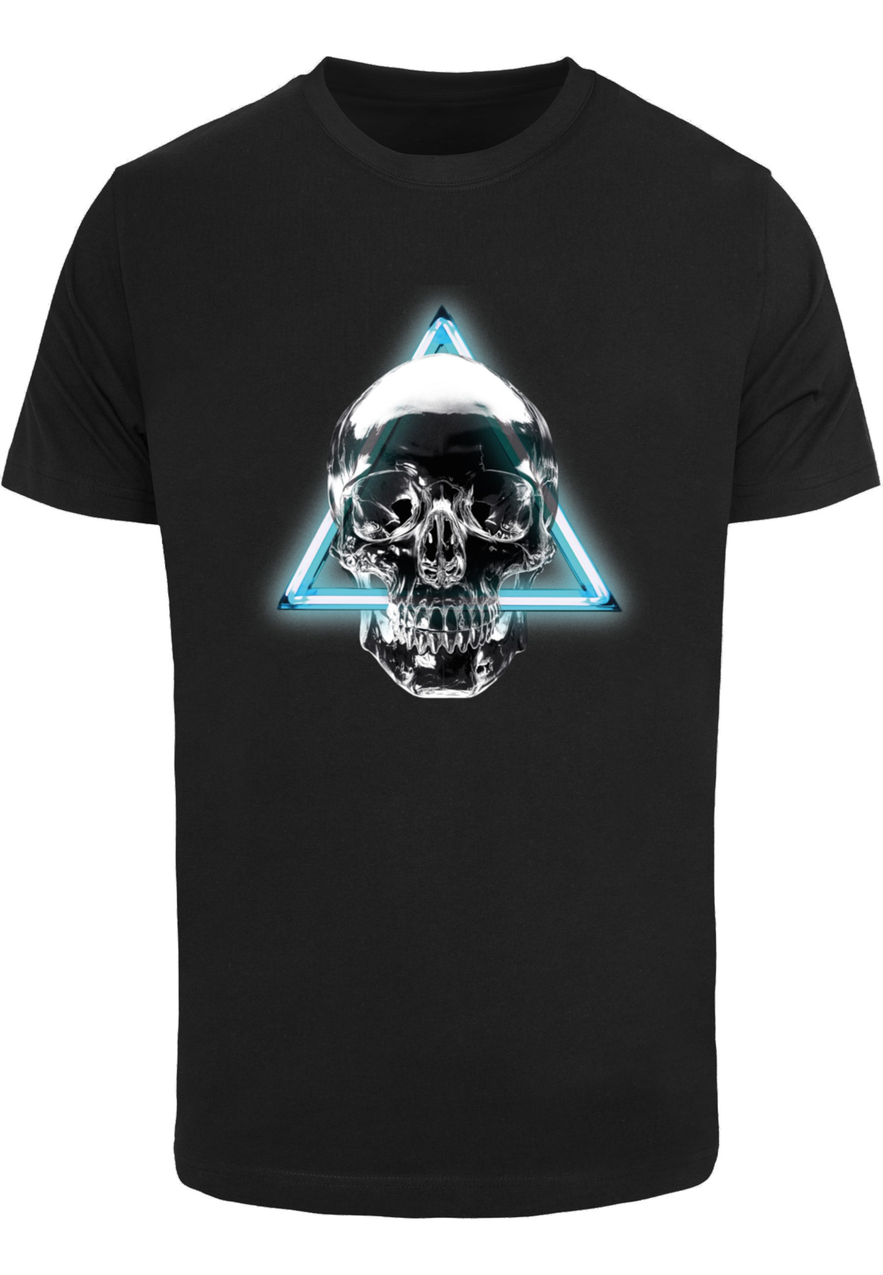 MisterTee T-Shirt "MisterTee Neon Skull Tee" 1 Stk.
