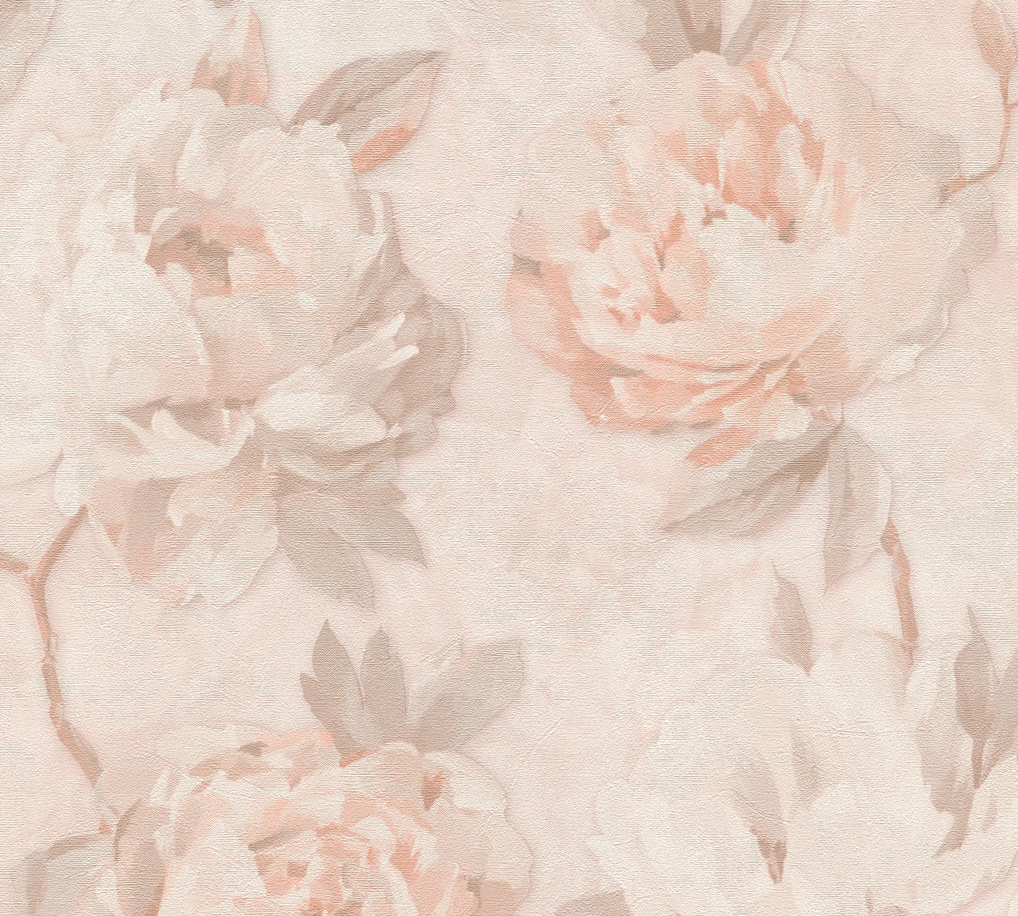 A.S. Création Vliestapete »Pintwalls III Florale Struktur-Tapete« Kunst strukturiert Blumentapete, Aquarelloptik - Schlaf-, Wohnzimmer, Eingangsbereich
