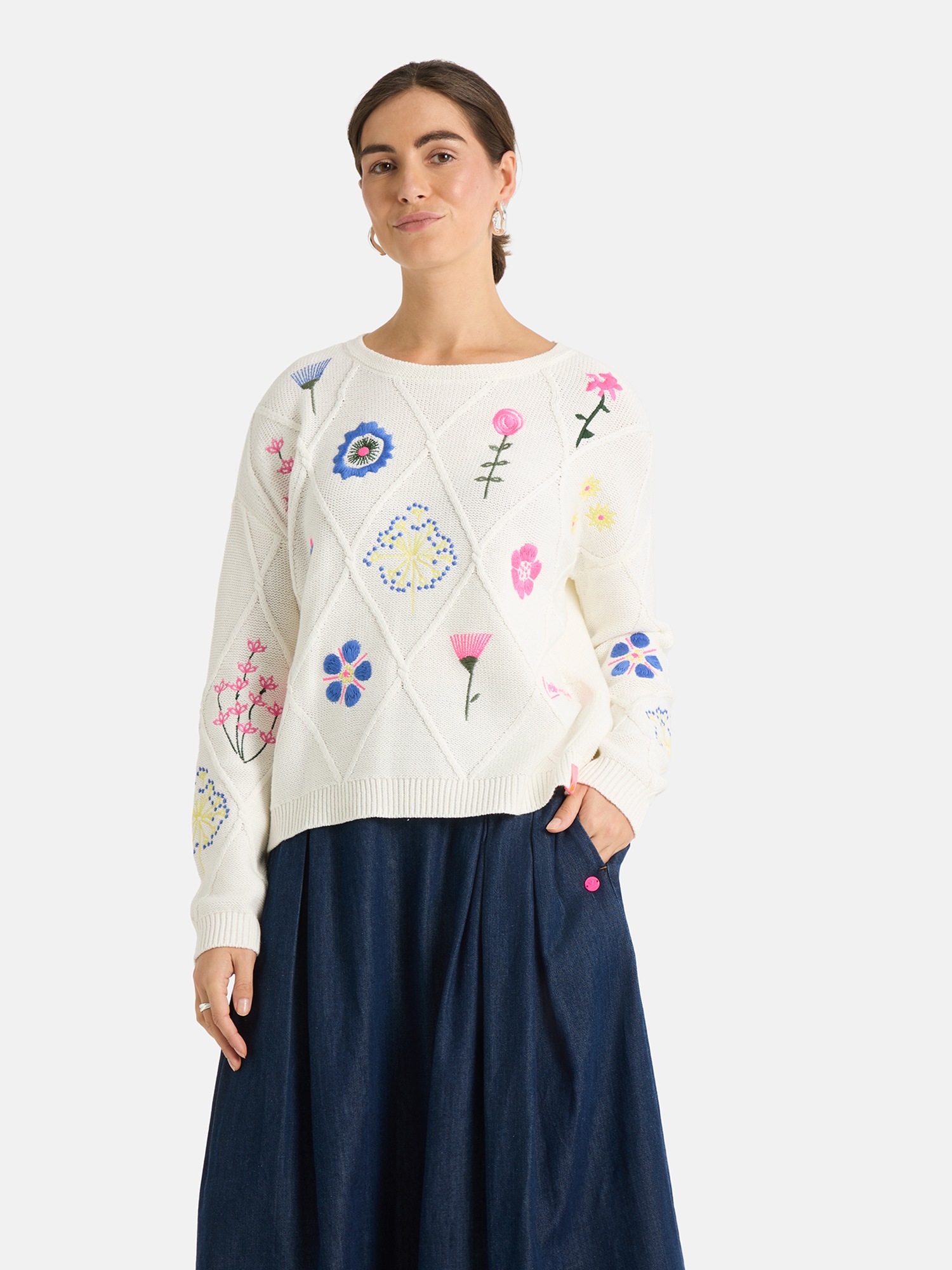 Lieblingsstück Strickpullover »MelodeaL« mit Baumwoll-Anteil