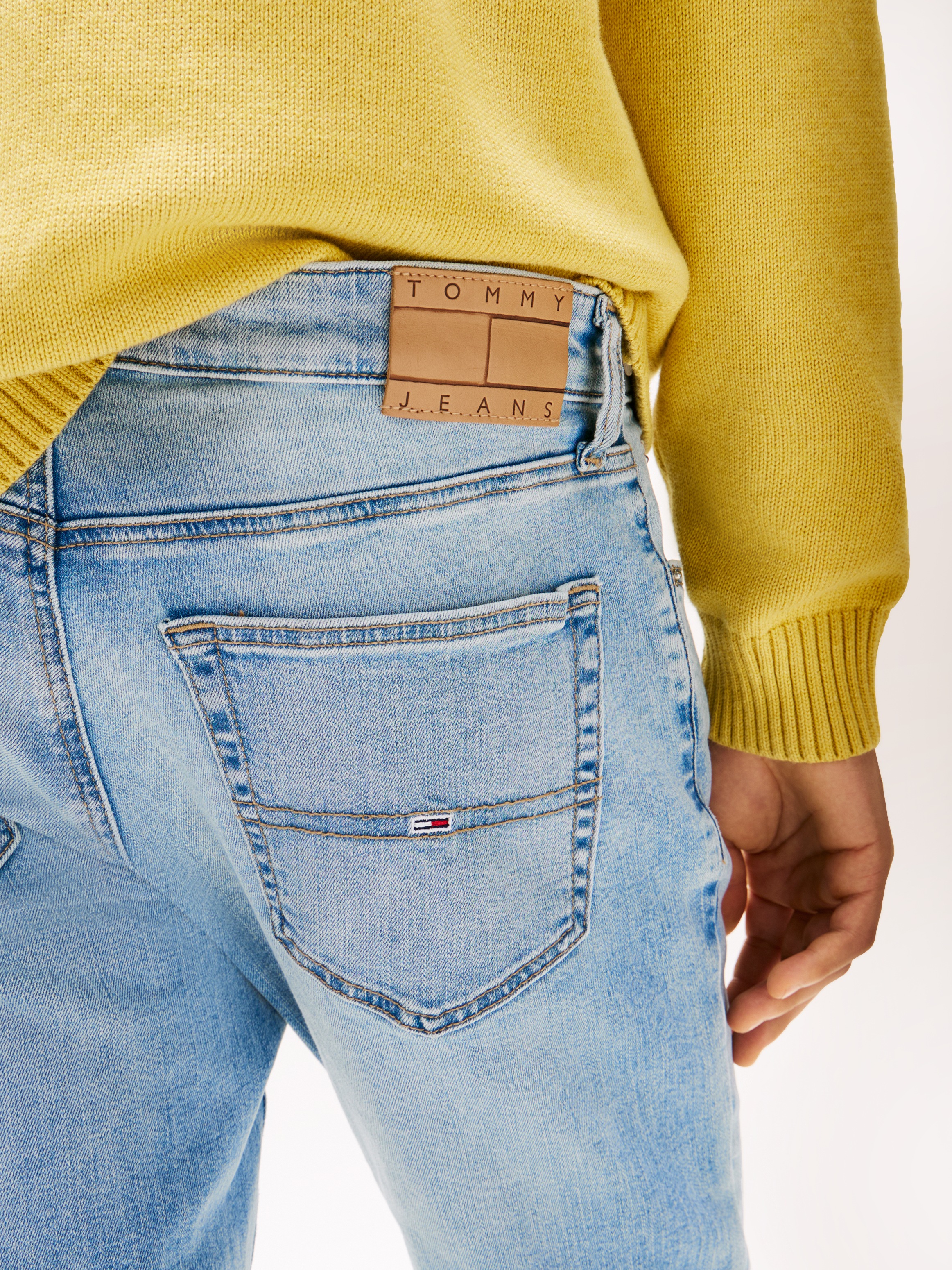 Thumbnail - Tommy Jeans Slim-fit-Jeans "Austin Slim Tapered", zum Knöchel hin schmaler werdende Jeans mit mittlerer Leibhöhe