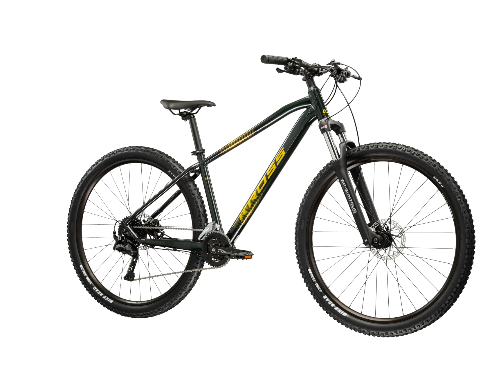 Kross Mountainbike »Hardtail 29" Hexagon 5.0 grün 18 Gänge« 18 Gang Shimano CUES U3020 Schaltwerk Kettenschaltung KROSS Mountainbike Hardtail 29" Hexagon 5.0 grün 18 Gänge