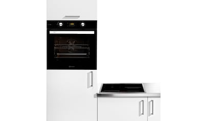 Backofen-Set »BAKO BLACK STEAM PROTECT«, BAK5S KP8V2 BLG, mit 2-fach-Teleskopauszug,...