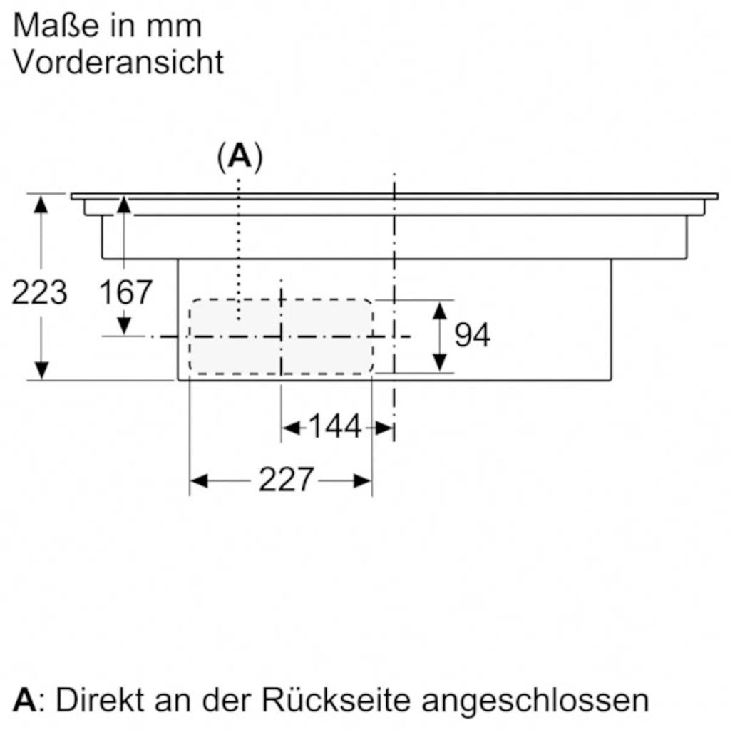 BOSCH Kochfeld mit Dunstabzug »PVQ811F15E«, PVQ811F15E