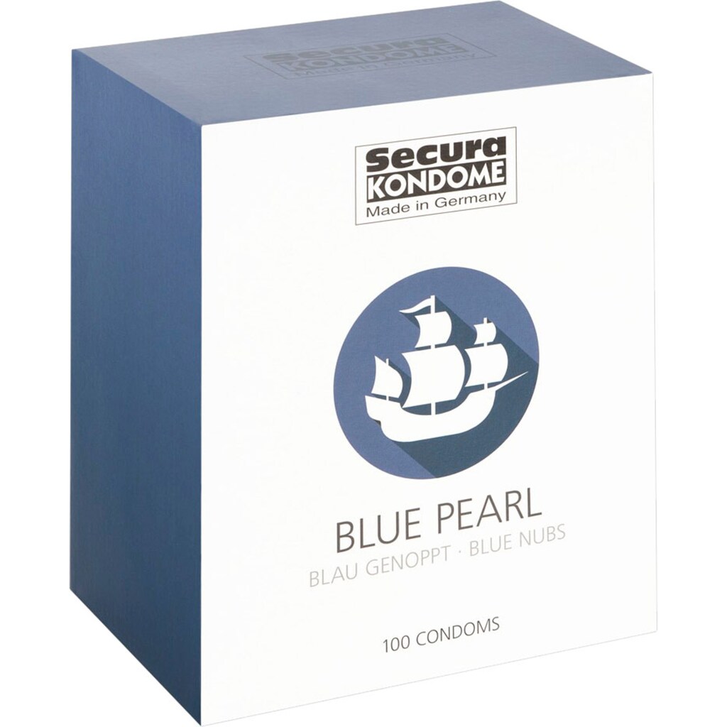 Secura Kondome »Blue Pearl«