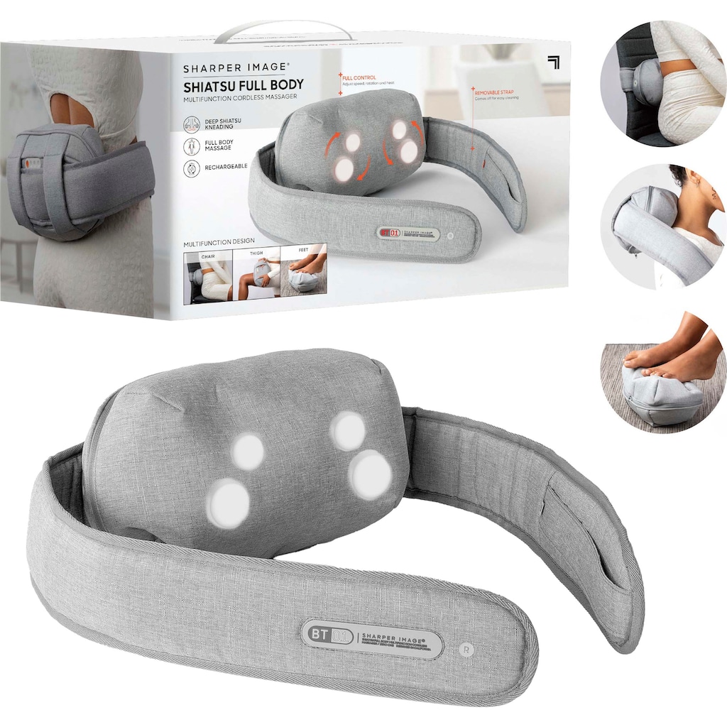 Sharper Image Shiatsu-Massagegürtel »Multifunktionales Ganzkörper Massagegerät«