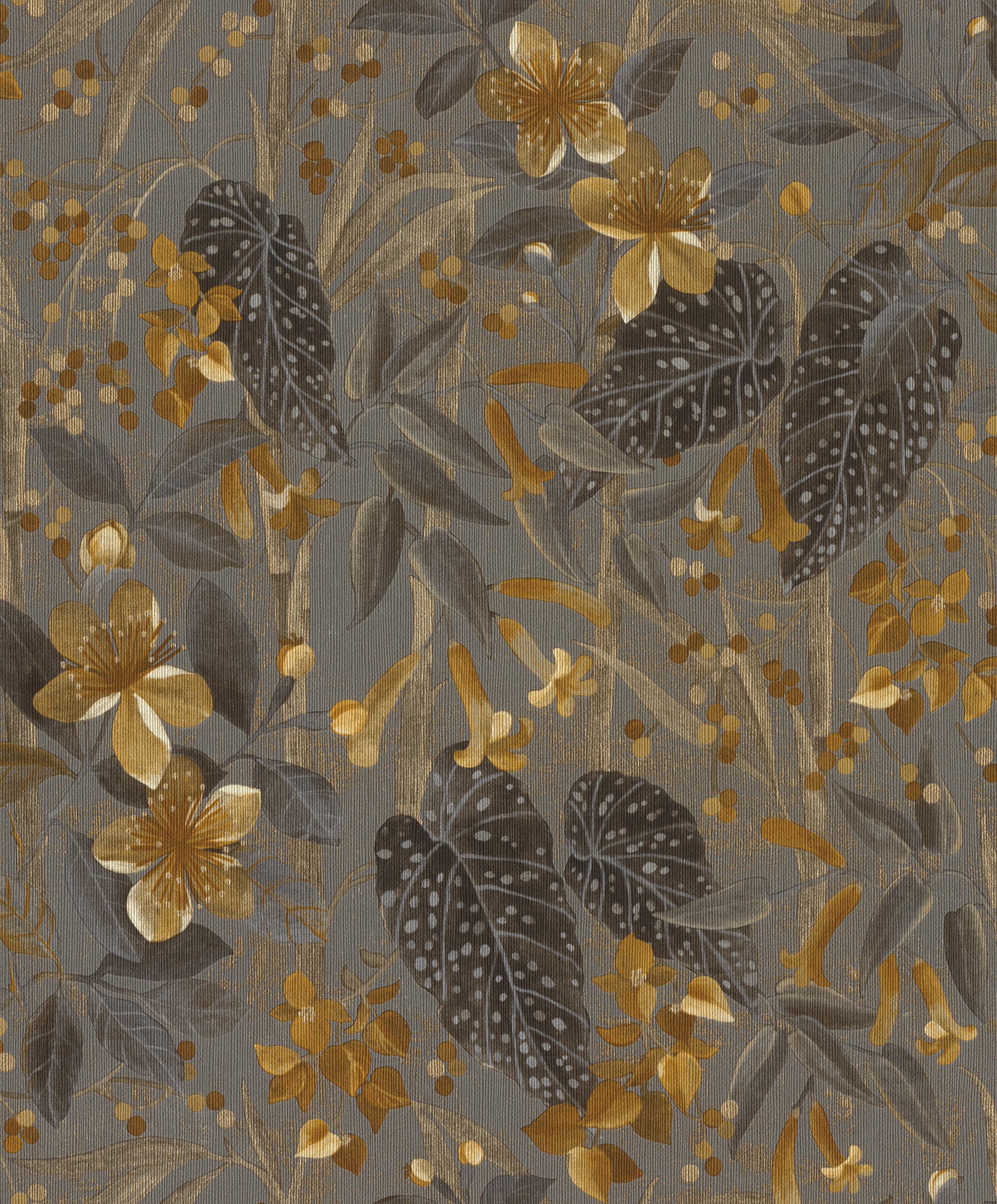 Rasch Vliestapete »Vliestapete Curiosity 538229«, botanisch, Pflanzen