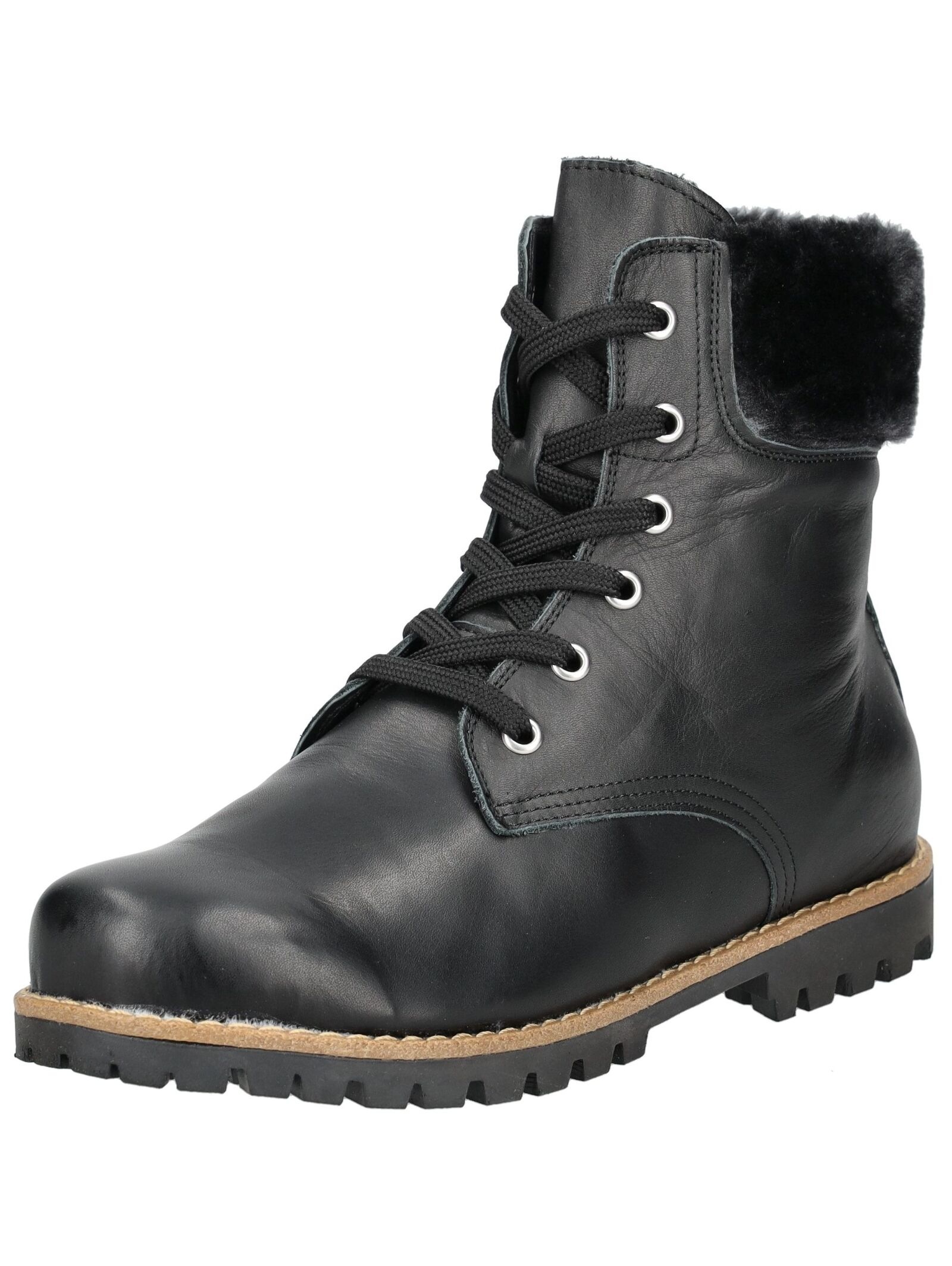 Andrea Conti Schnürstiefelette "Andrea Conti Stiefelette Leder/Textil"