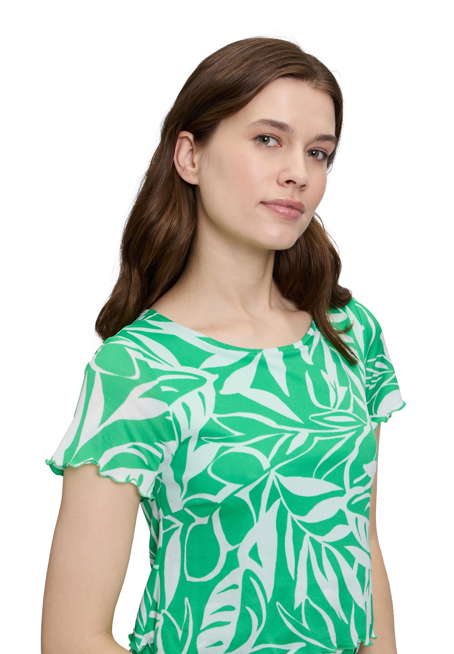 Betty Barclay Sommerkleid »Betty Barclay Stufenkleid mit U-Boot-Ausschnitt«, Druck