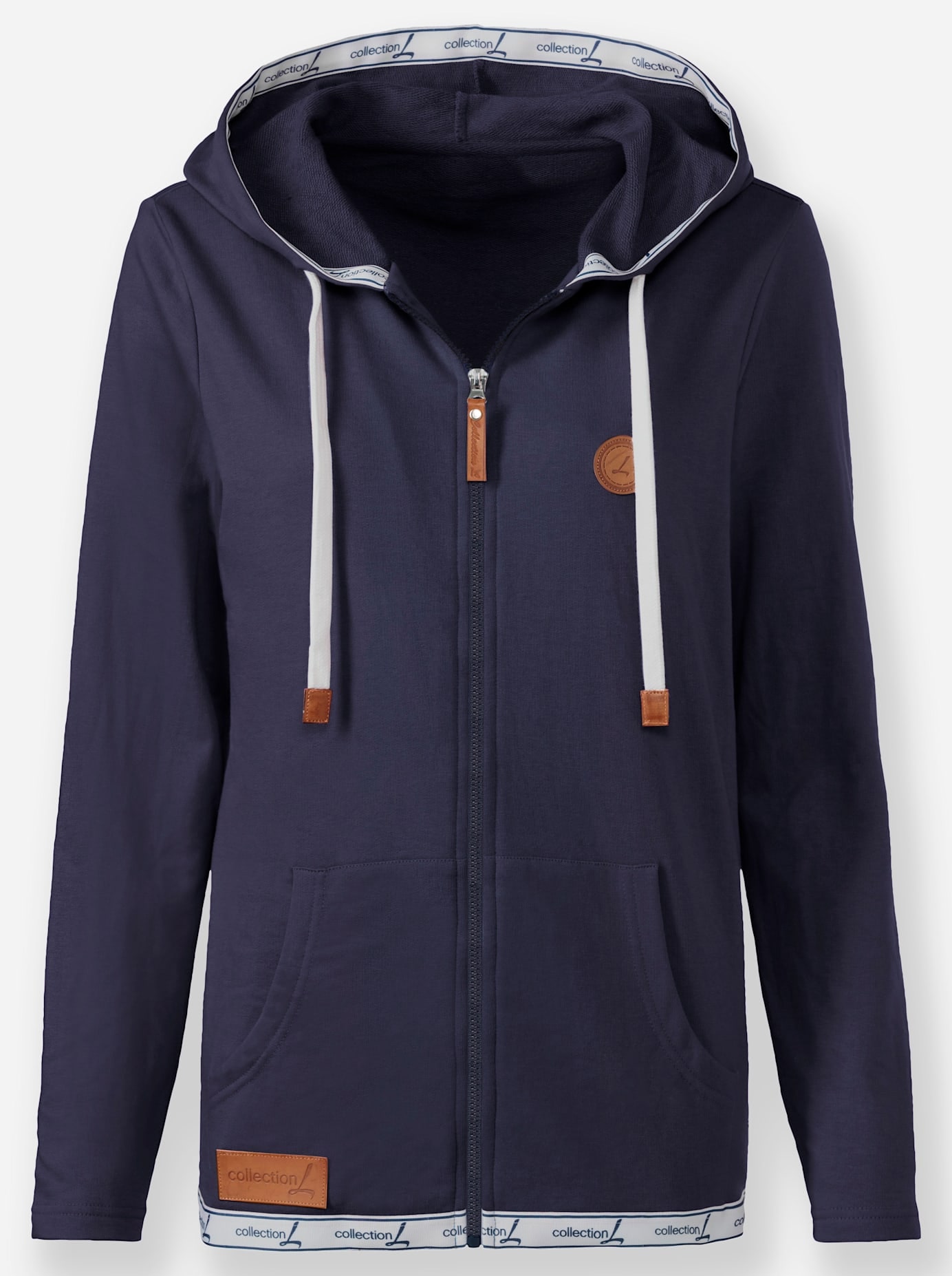 Casual Looks Shirtjacke »Sweatjacke«, (1 tlg.)