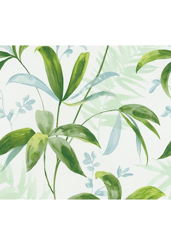 Vliestapete »Jungle Chic«, floral-botanisch-tropisch