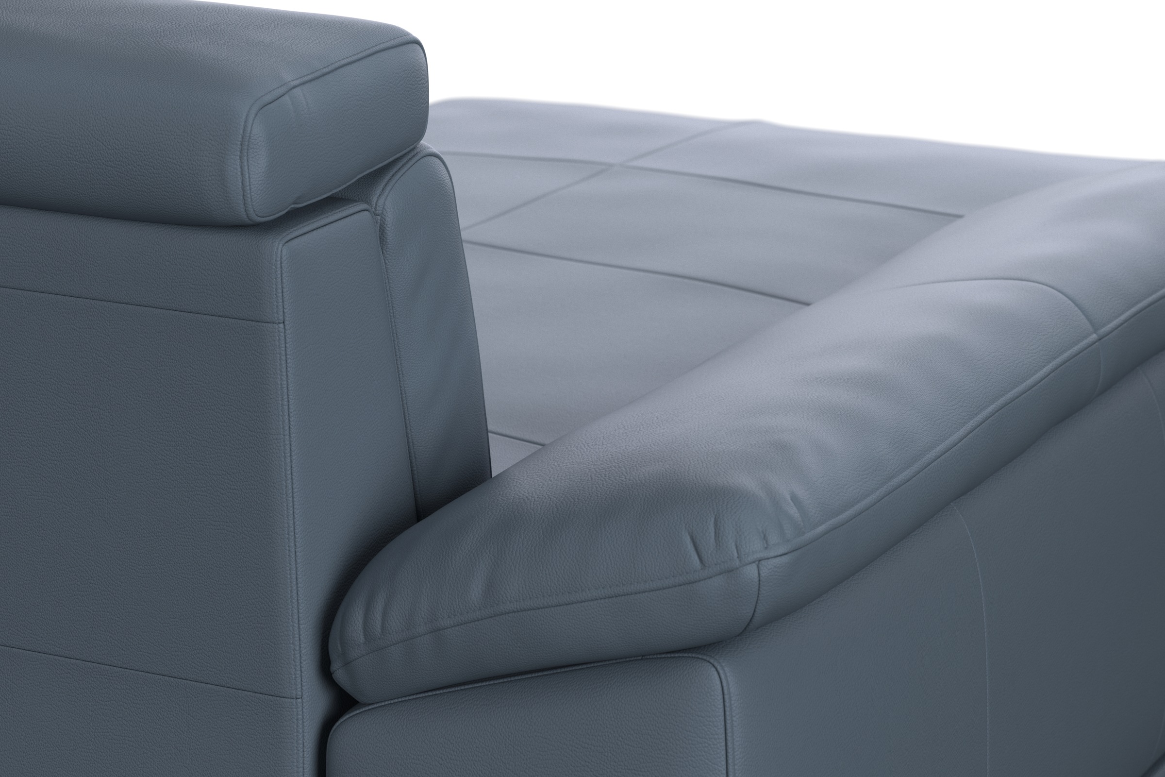 sit&more Wohnlandschaft »Cabrio U-Form, mit Sitztiefenverstellung, Arm- und Kopfteilverstellung«, 3 Nierenkissen, Federkern, optional Bettfunktion und Stauraum