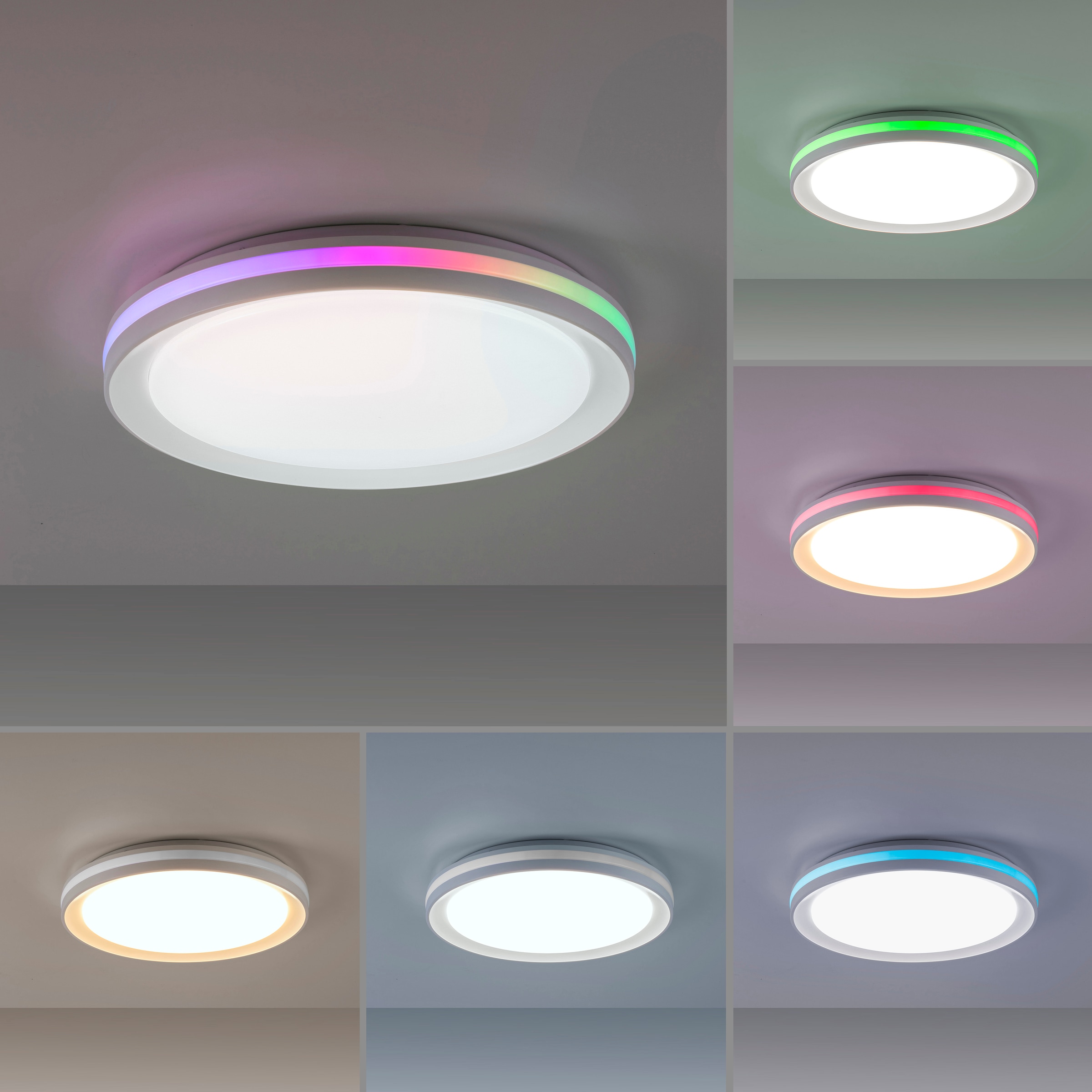 Leuchten Direkt Deckenleuchte »RIBBON«, LED, CCT Fernbedienung - über dimmbar BAUR | kaufen
